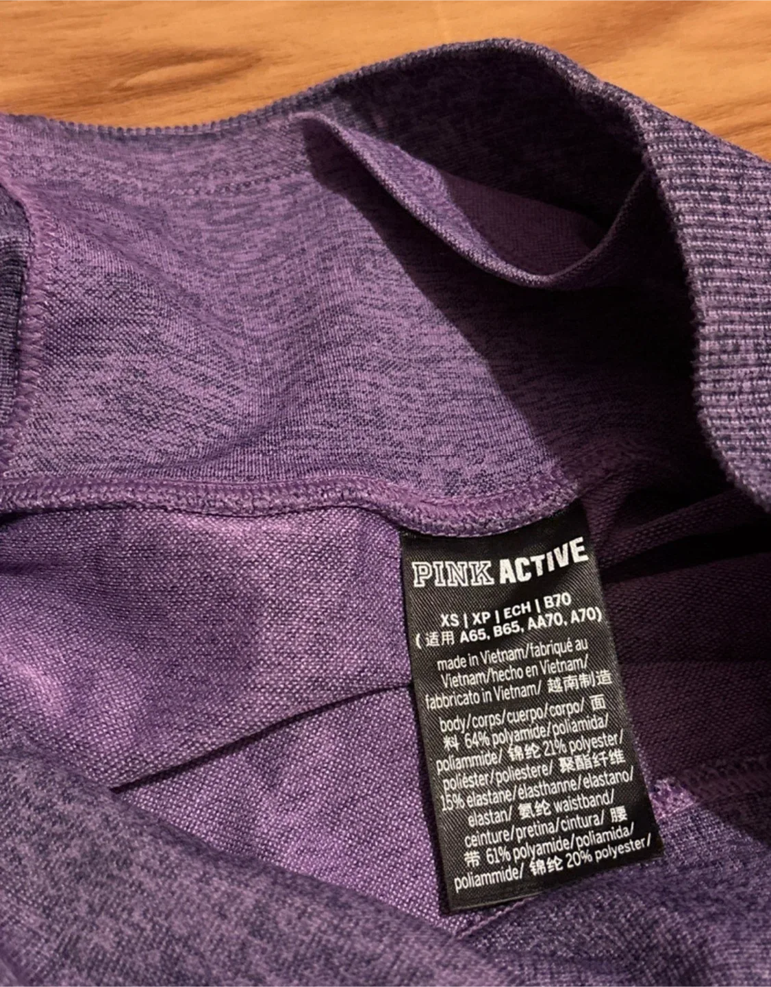 PINK Sport Set szS sport bra/ szXS shorts image indicator(8)