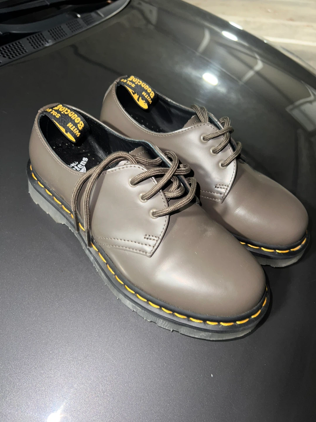 Dr. Martens 1461 Oxford Shoes, Taupe - photo 2