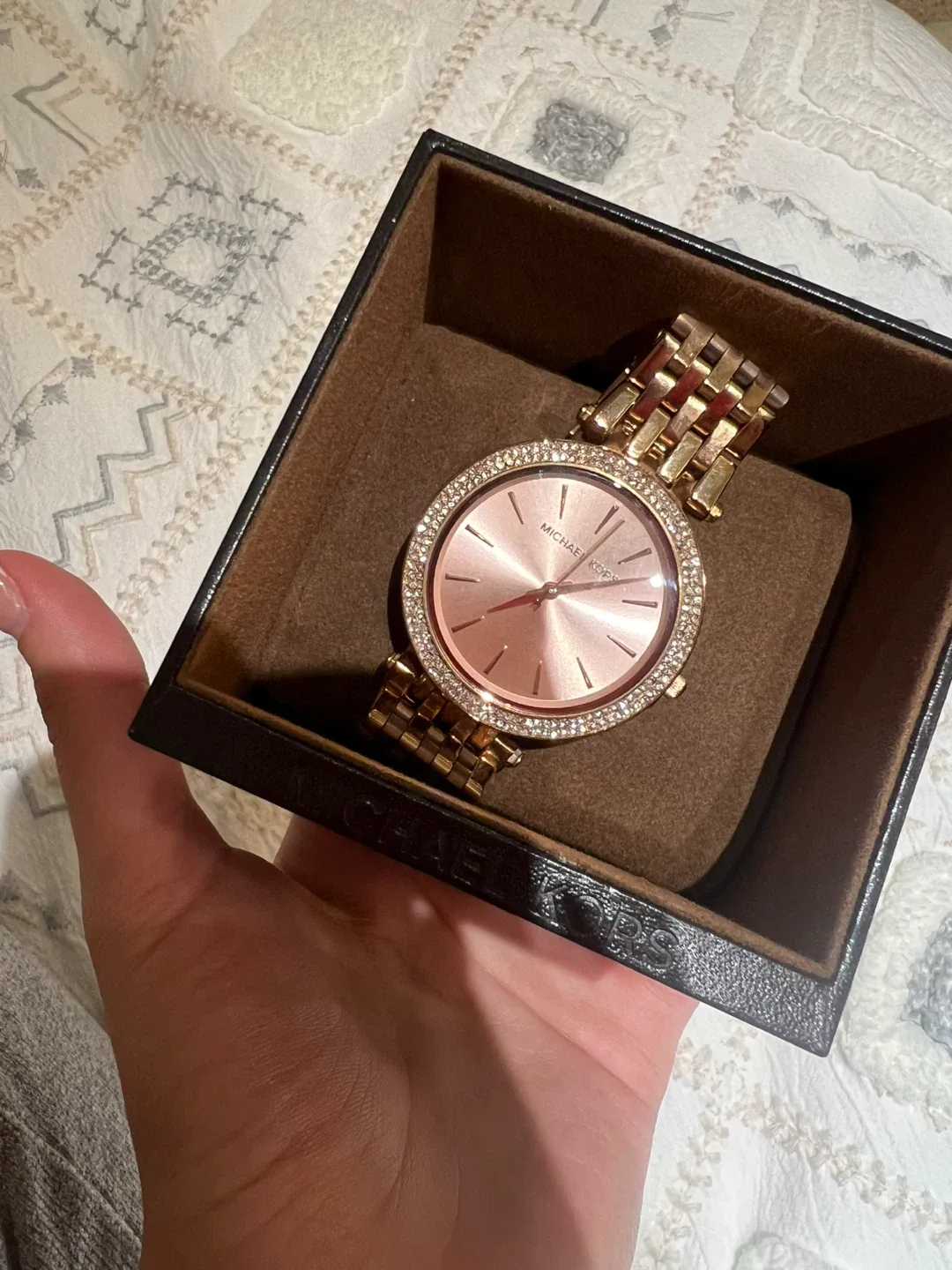 Michael Kors Rose Gold Watch with Box image indicator(3)
