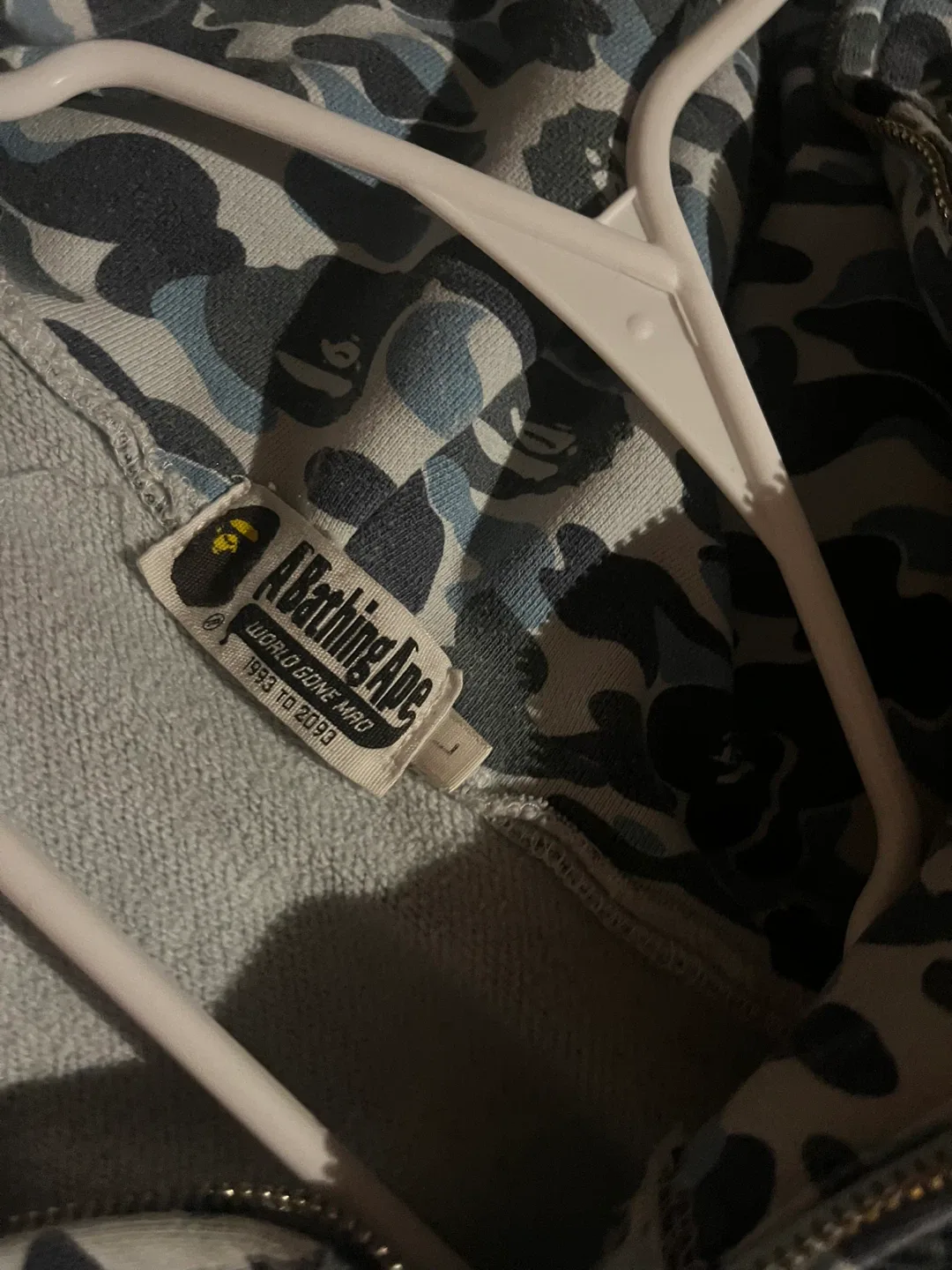 A Bathing Ape (BAPE) Camo Hoodie image indicator(2)