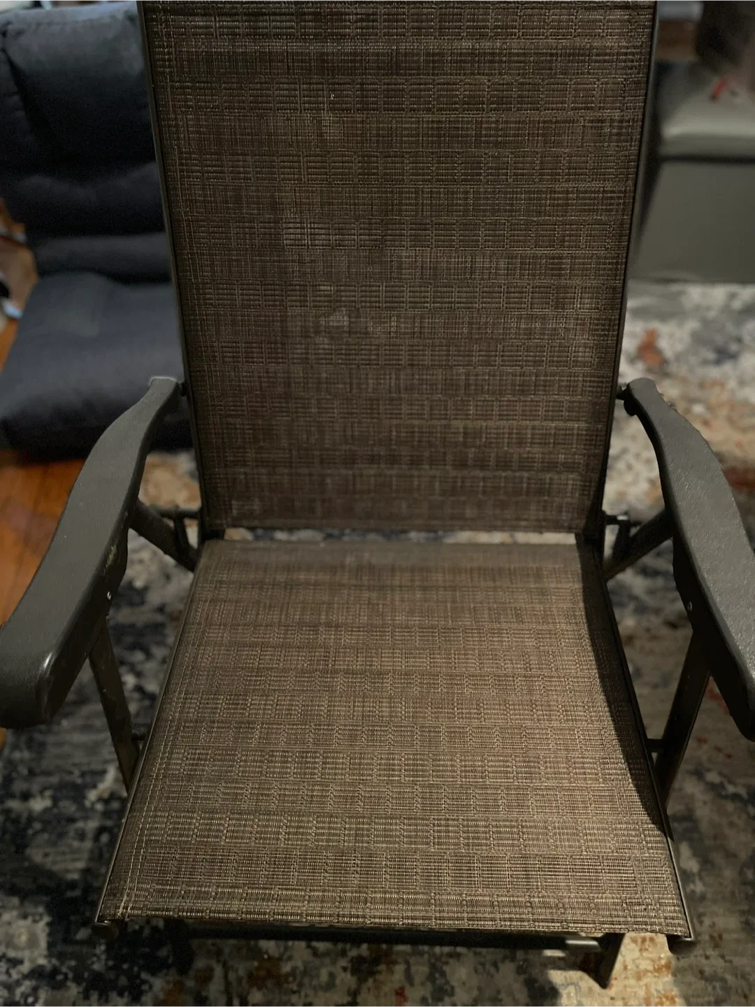 Folding Chairs (5 chairs) - Brown