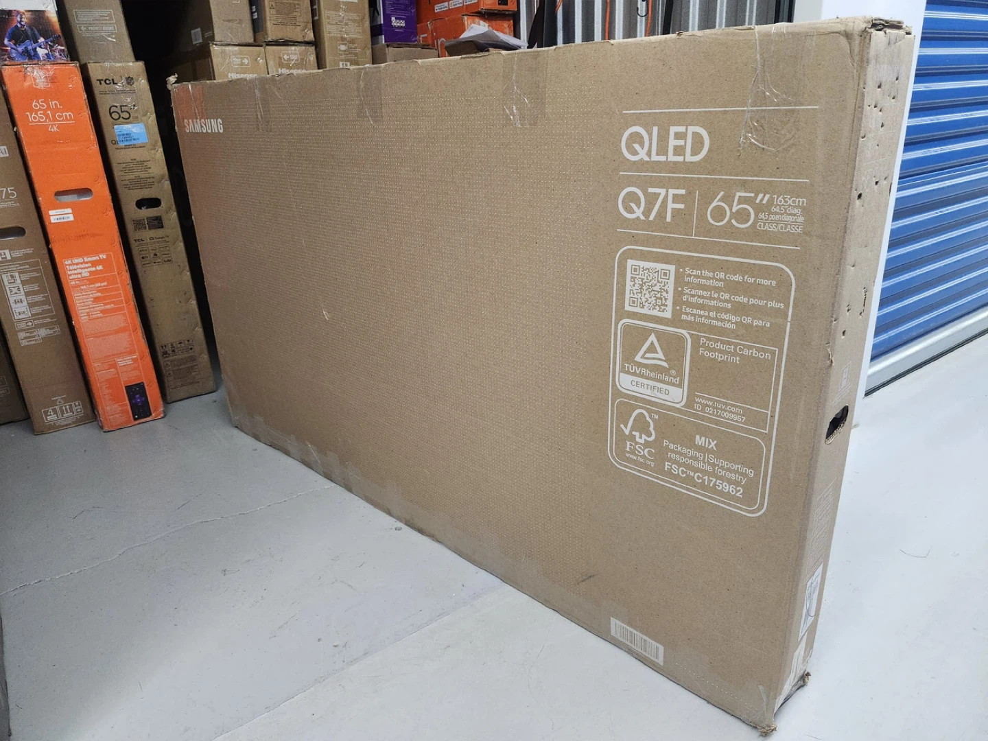 Samsung QLED Q7F 65" TV - New!