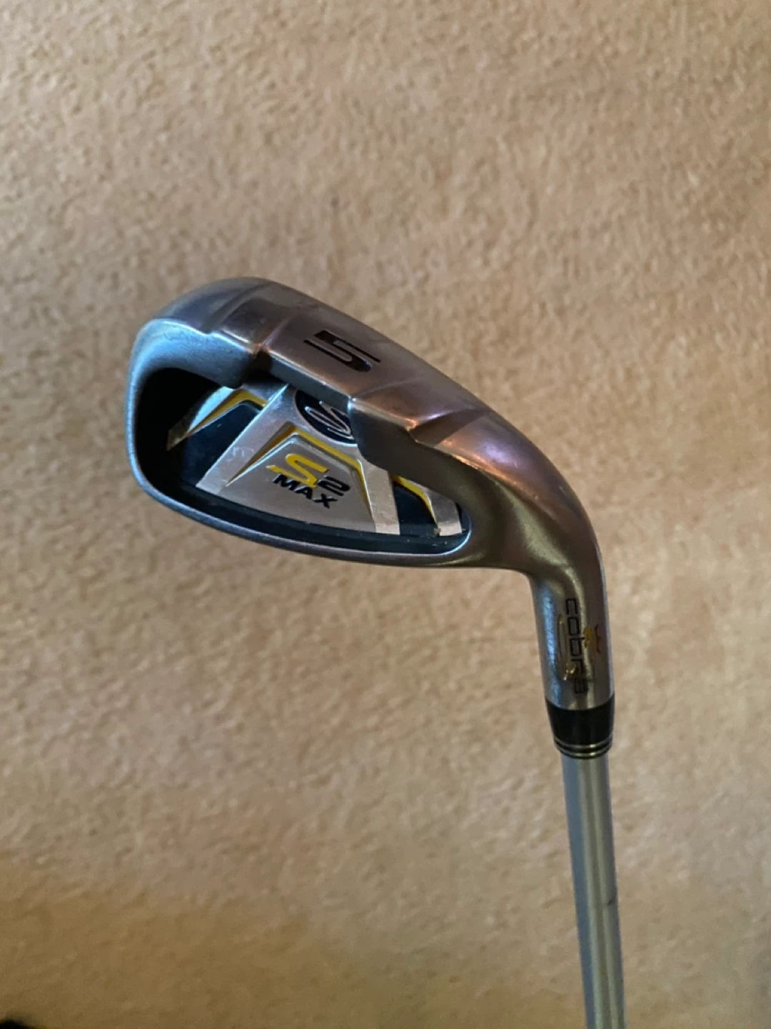 Cobra S2 Max 5 Iron Golf Club 🧡 - photo 2
