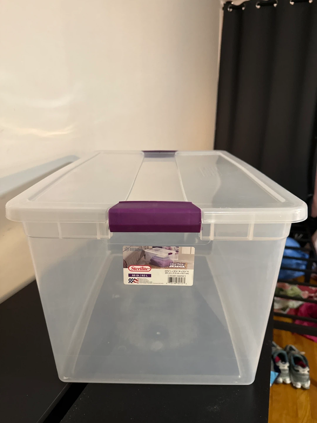 Sterilite ClearView Latch 66 Qt Storage Box - photo 3