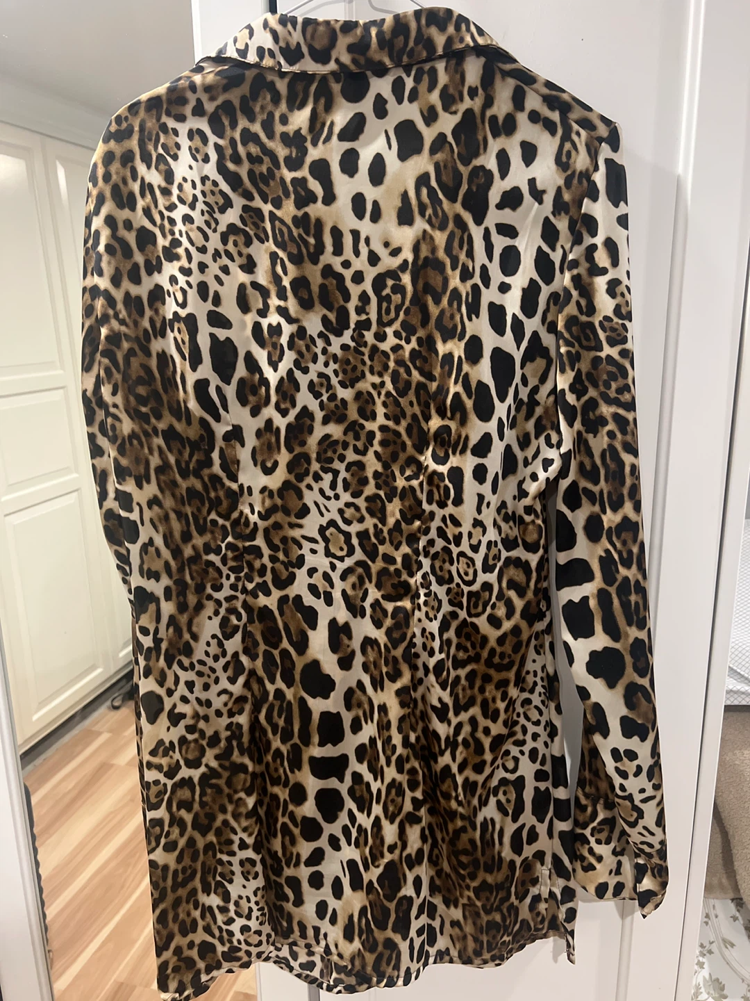 Mele Leopard Print Blouse - Size XL - photo 3