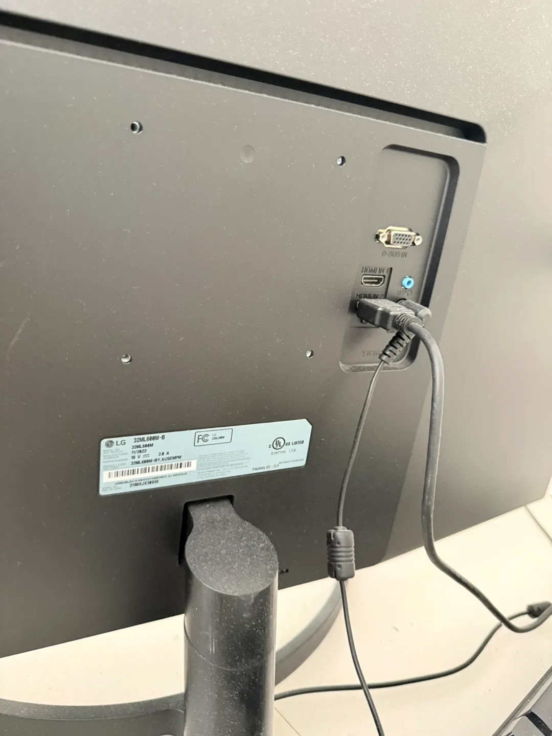 LG 32ML500B-B 32" LED Monitor image indicator(3)