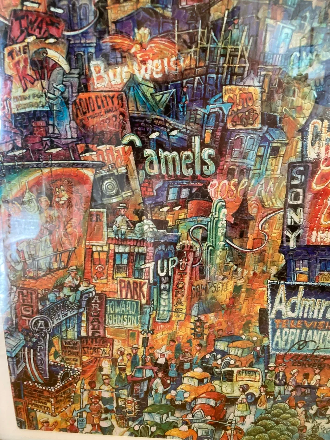 Framed Times Square Jigsaw image indicator(3)