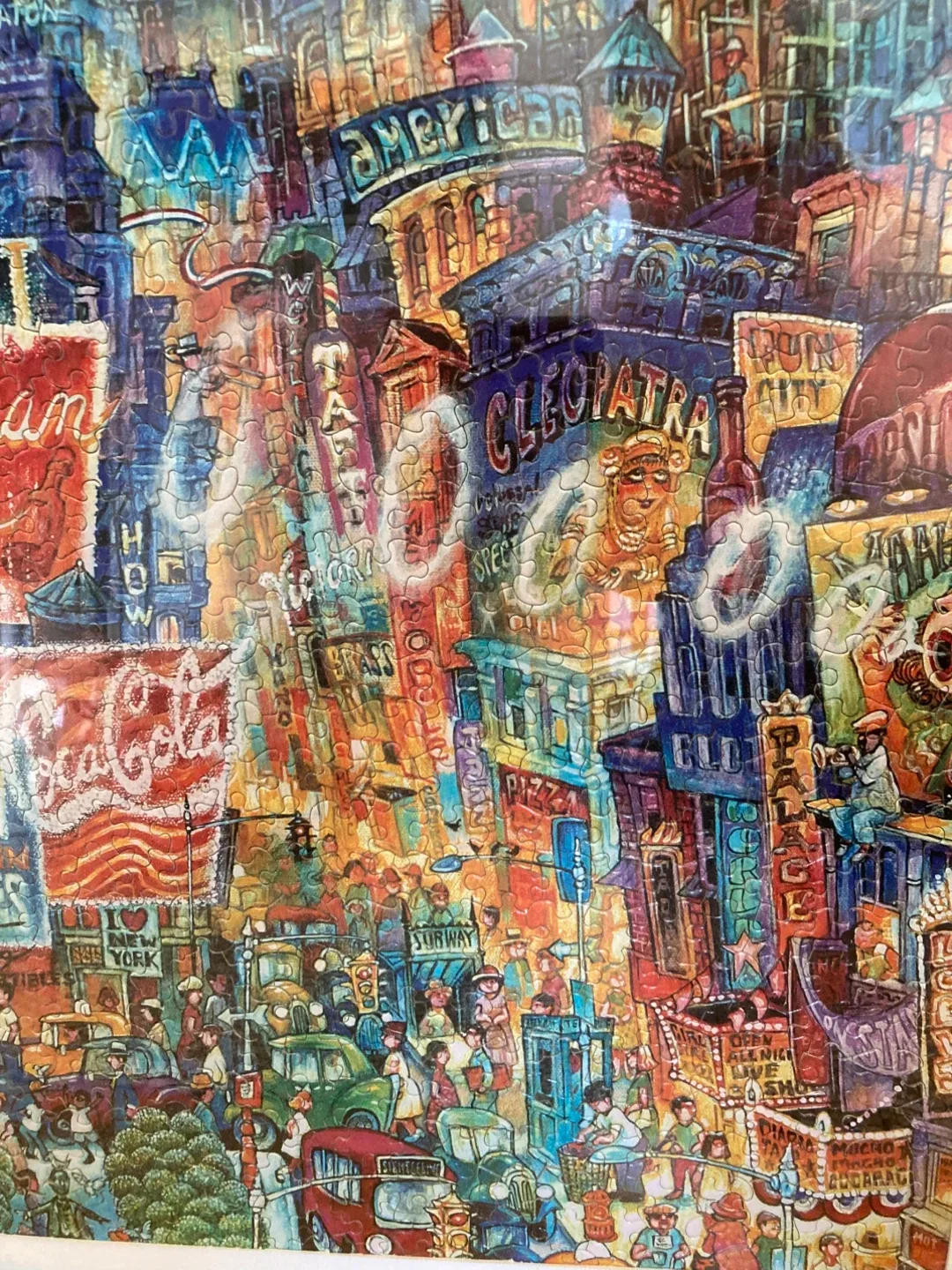 Framed Times Square Jigsaw image indicator(2)