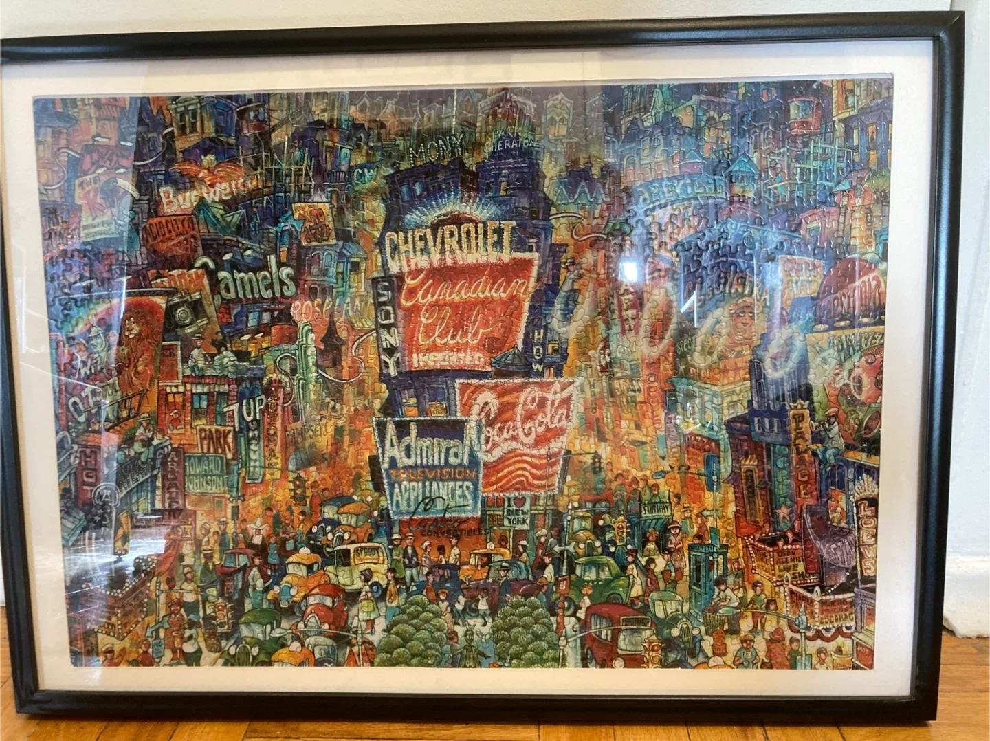 Framed Times Square Jigsw thumbnail