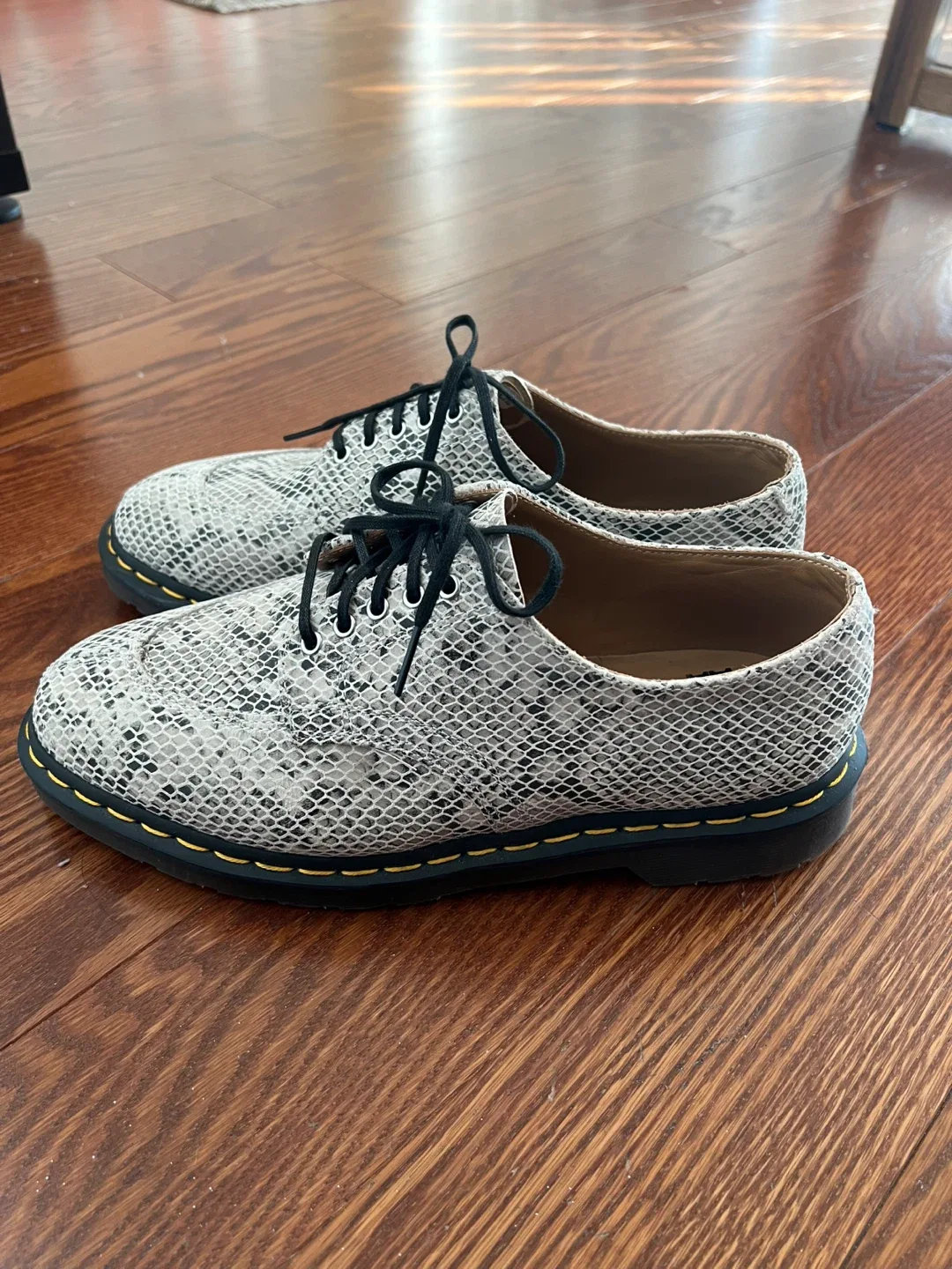 Dr. Martens 2046 Snake Print Shoes - US Women's 9 image indicator(2)