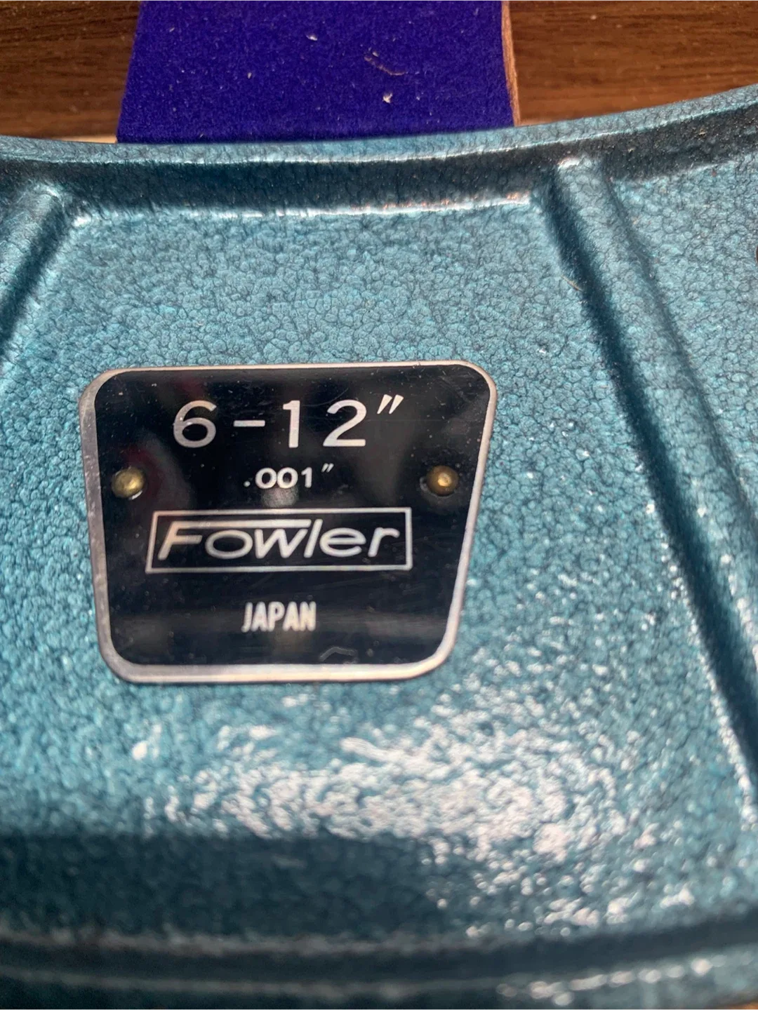 FOWLER 6-12 MICROMETER image indicator(7)