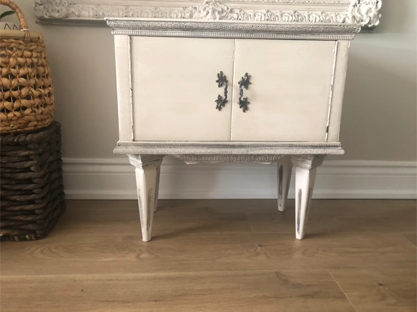 Painted White Accent Cabinet thumbnail