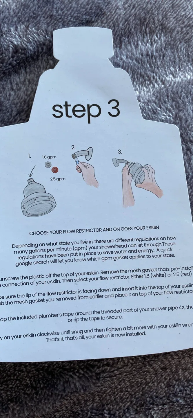 Eskiin Shower Head image indicator(7)