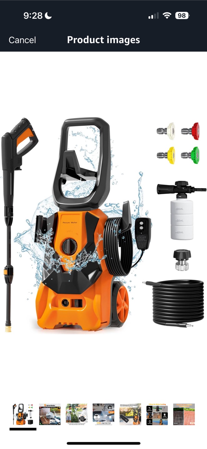 Birtechway Pressure Washer