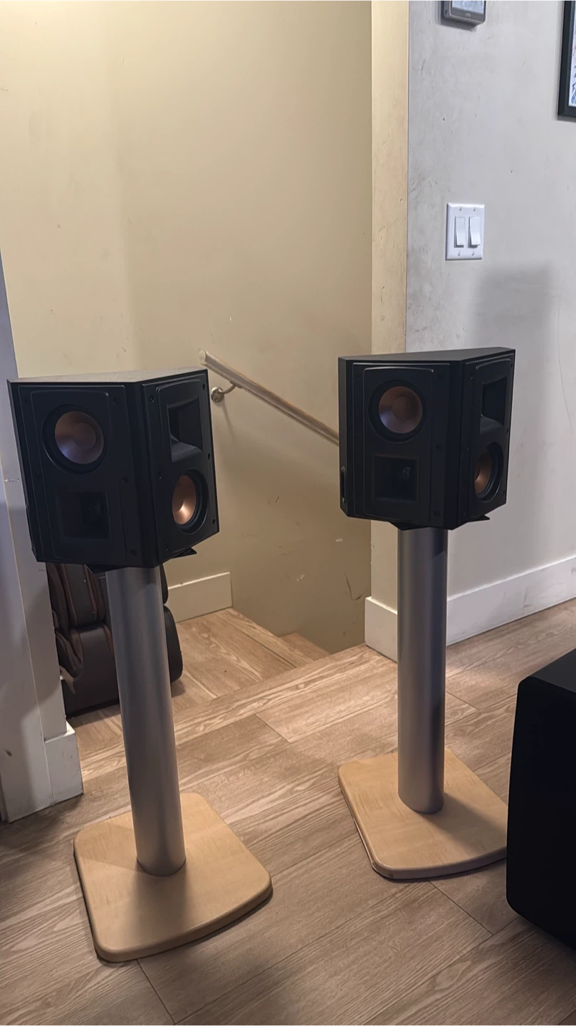 Klipsch Black Surround Sound Speakers (Pair) - photo 3