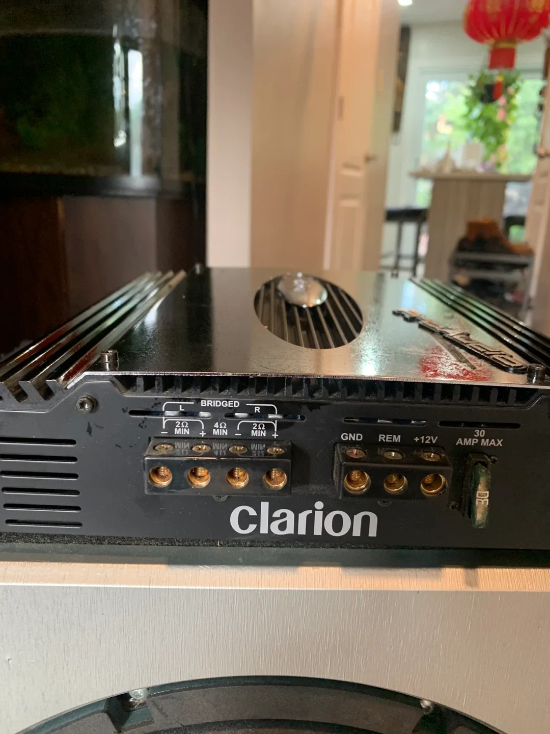 Clarion ProAudio APX320.2 Car Amplifier and subwoofer image indicator(3)