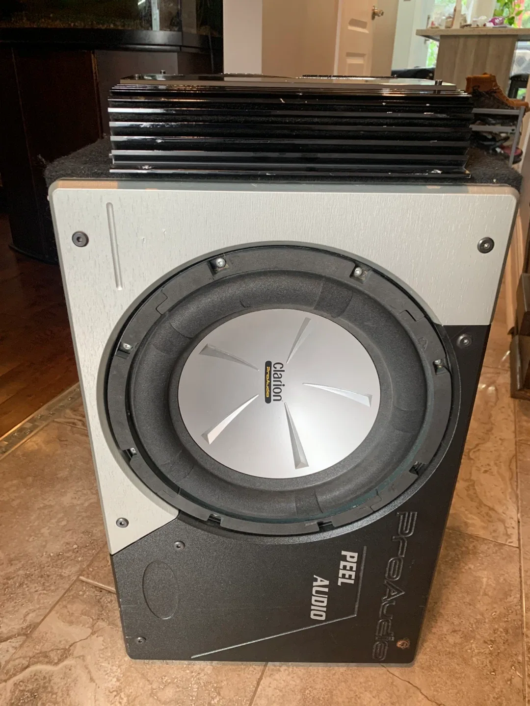 Clarion ProAudio APX320.2 Car Amplifier and subwoofer image indicator(2)