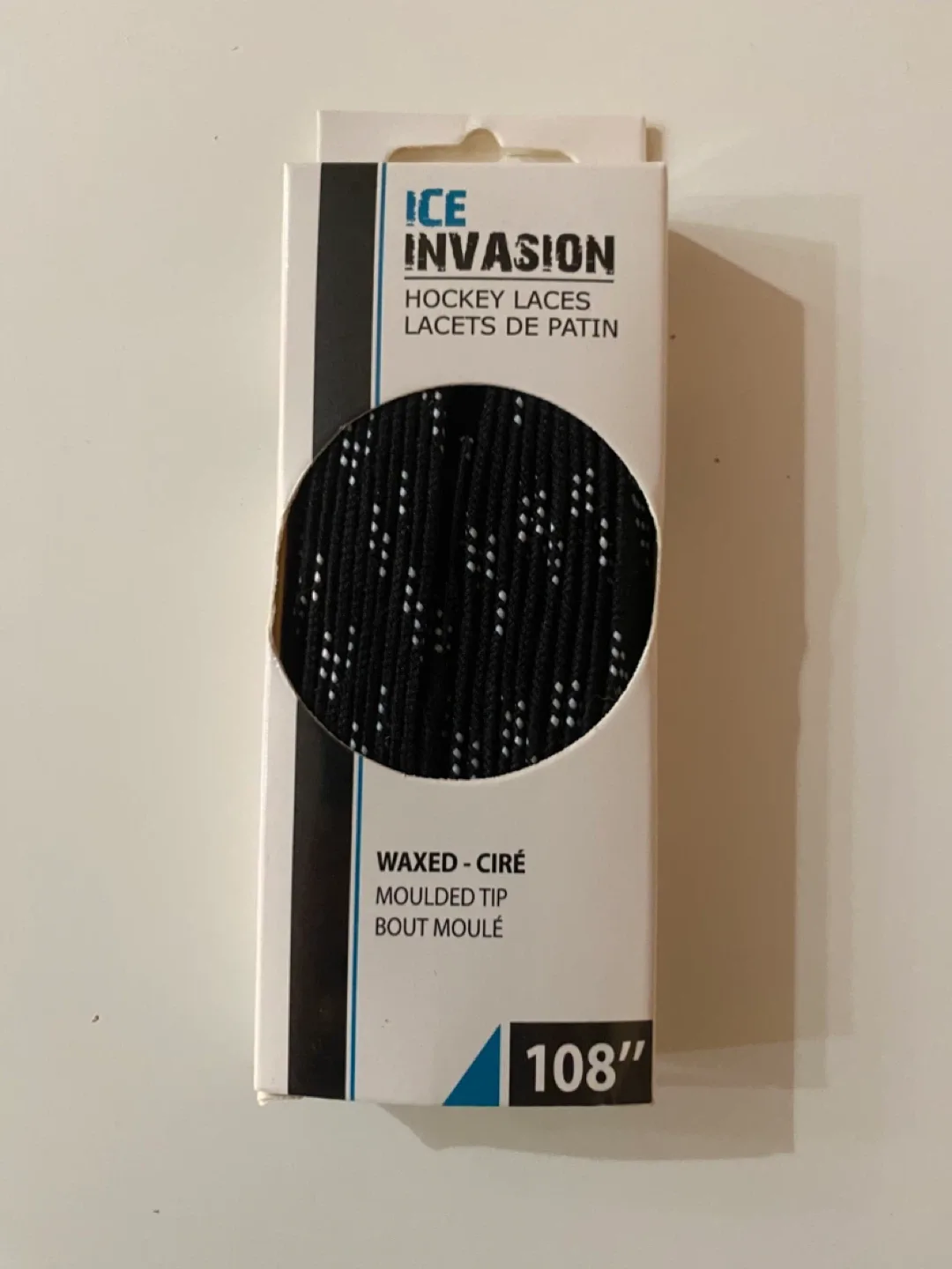 Ice Invasion Hockey Laces 108" - NEW thumbnail
