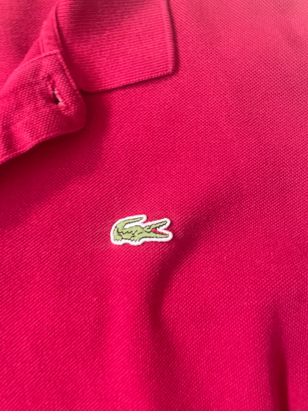 Maroon lacoste polo ling sleeve - photo 2