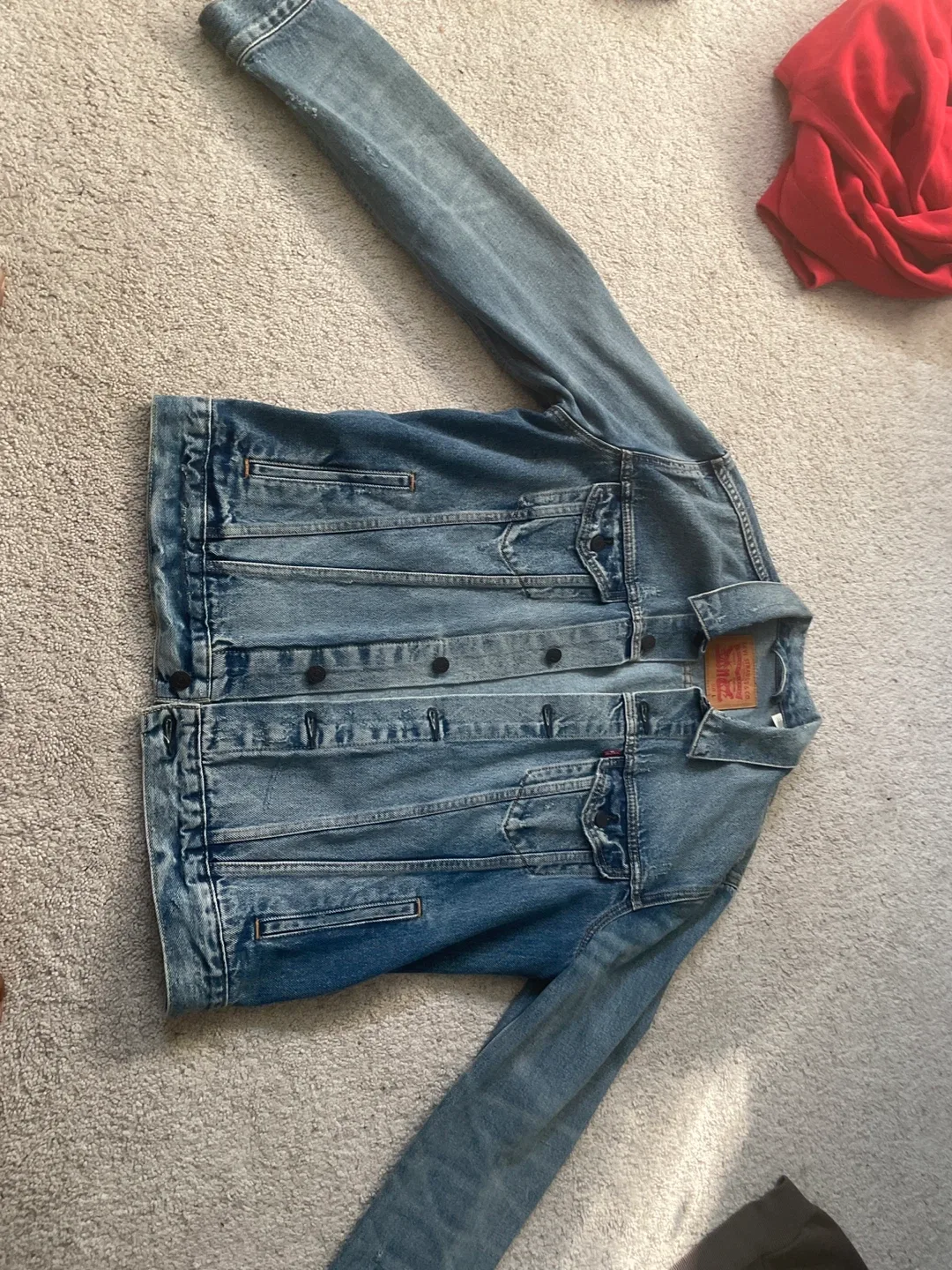 Levi denim jacket thumbnail
