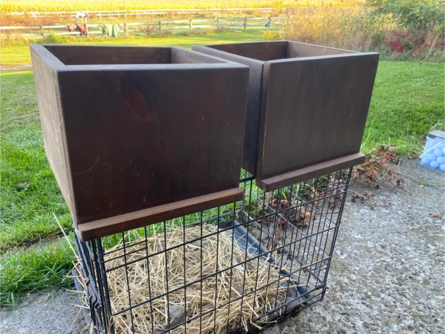 Wooden Planter Boxes - Set of 2 image indicator(3)