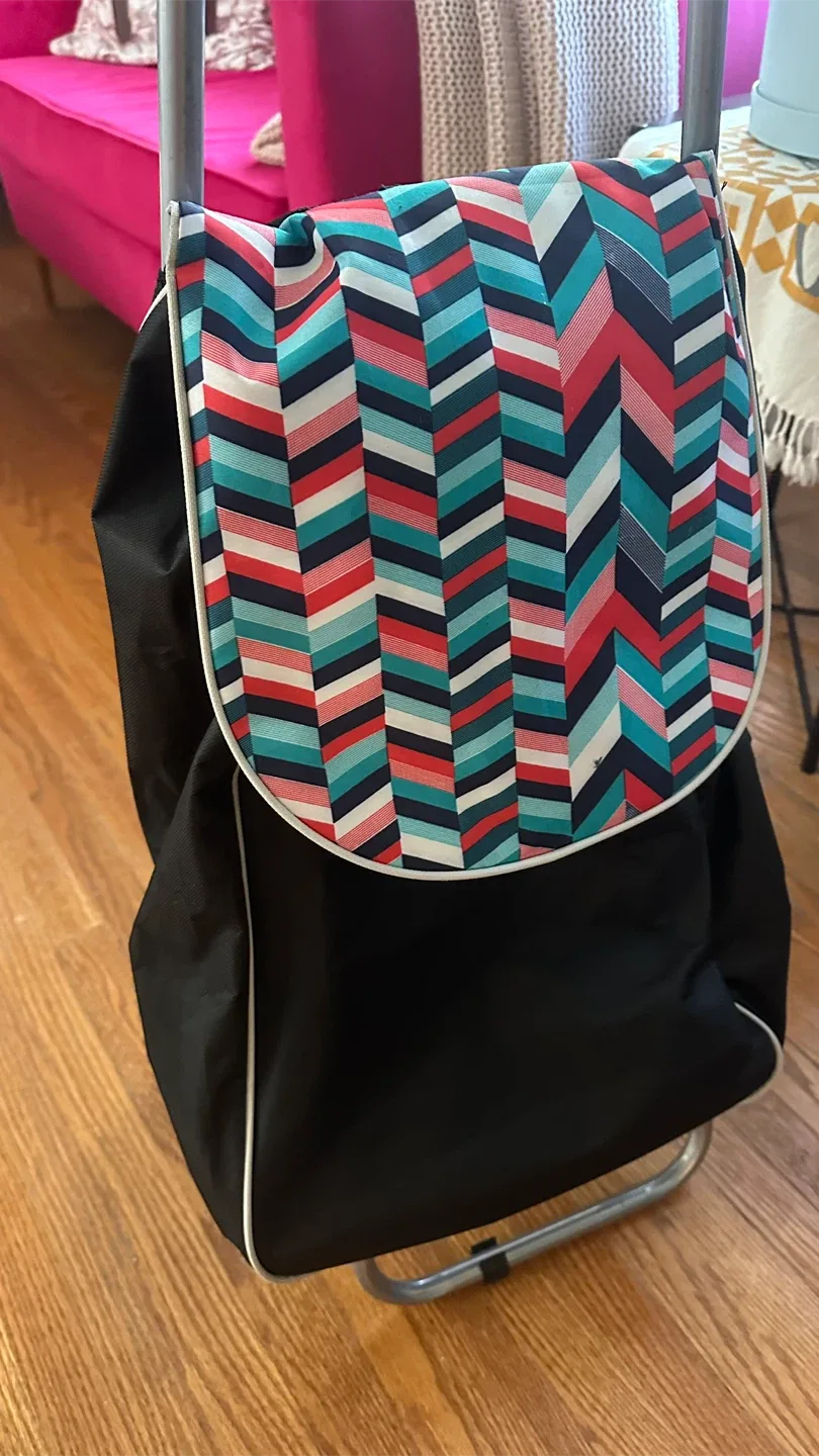 Shopping Cart Trolley Bag - Black thumbnail