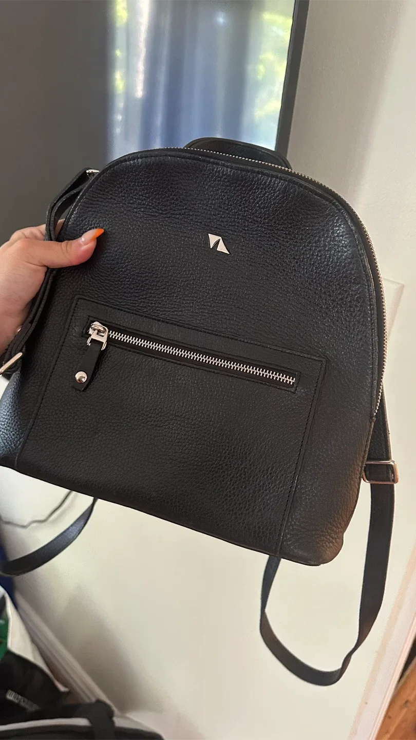 Matt & Nat Black Mini Backpack thumbnail