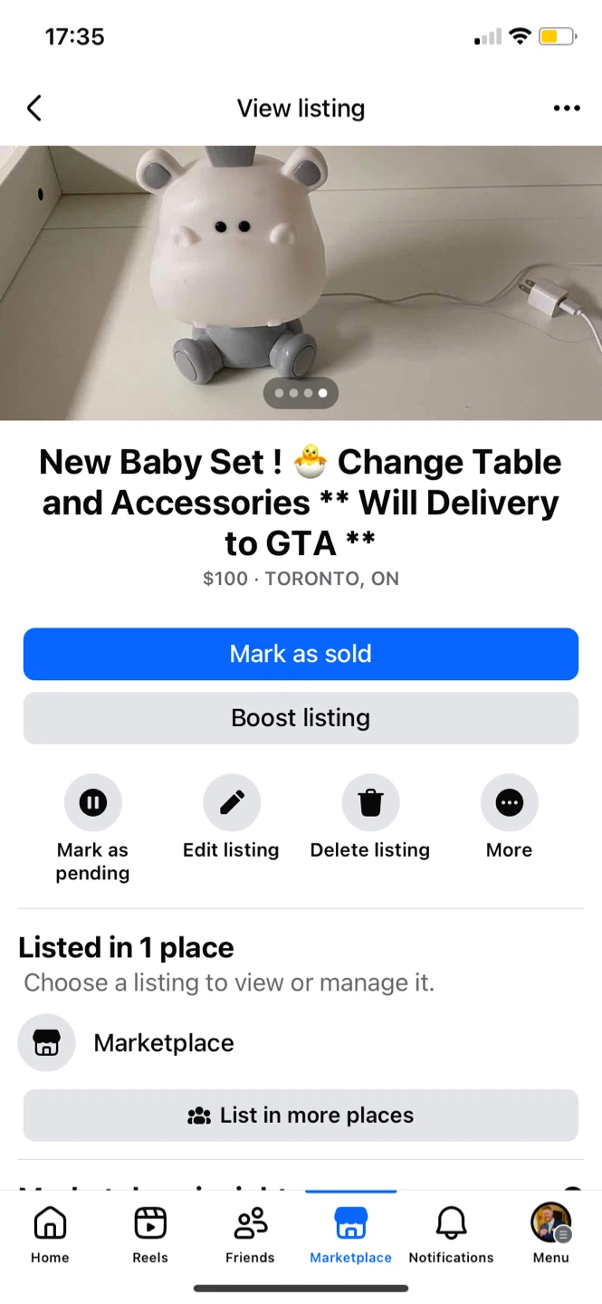 IKEA SMÅGÖRA Changing Table/Bookshelf, White