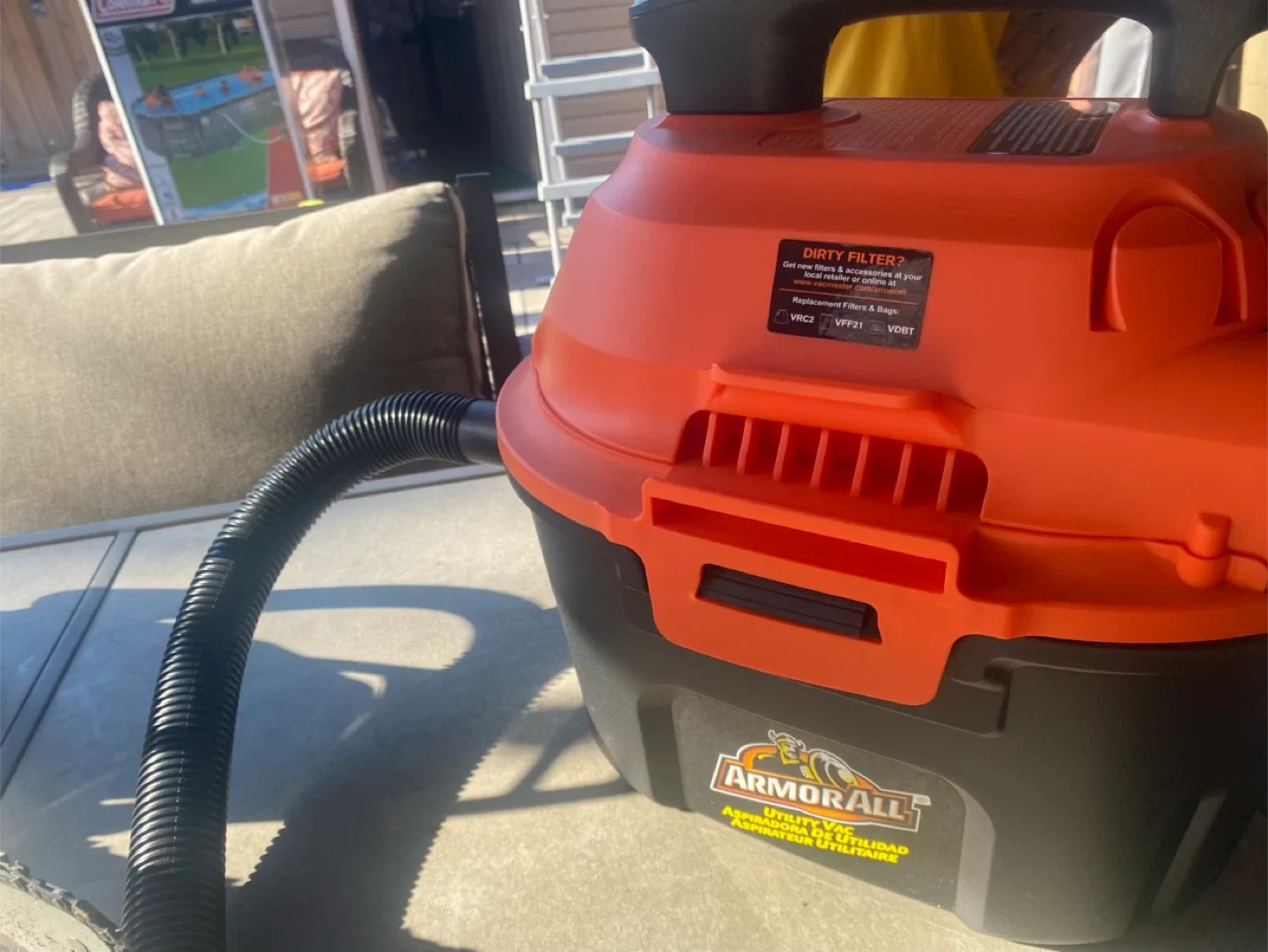 Armor All Utility Vac image indicator(2)