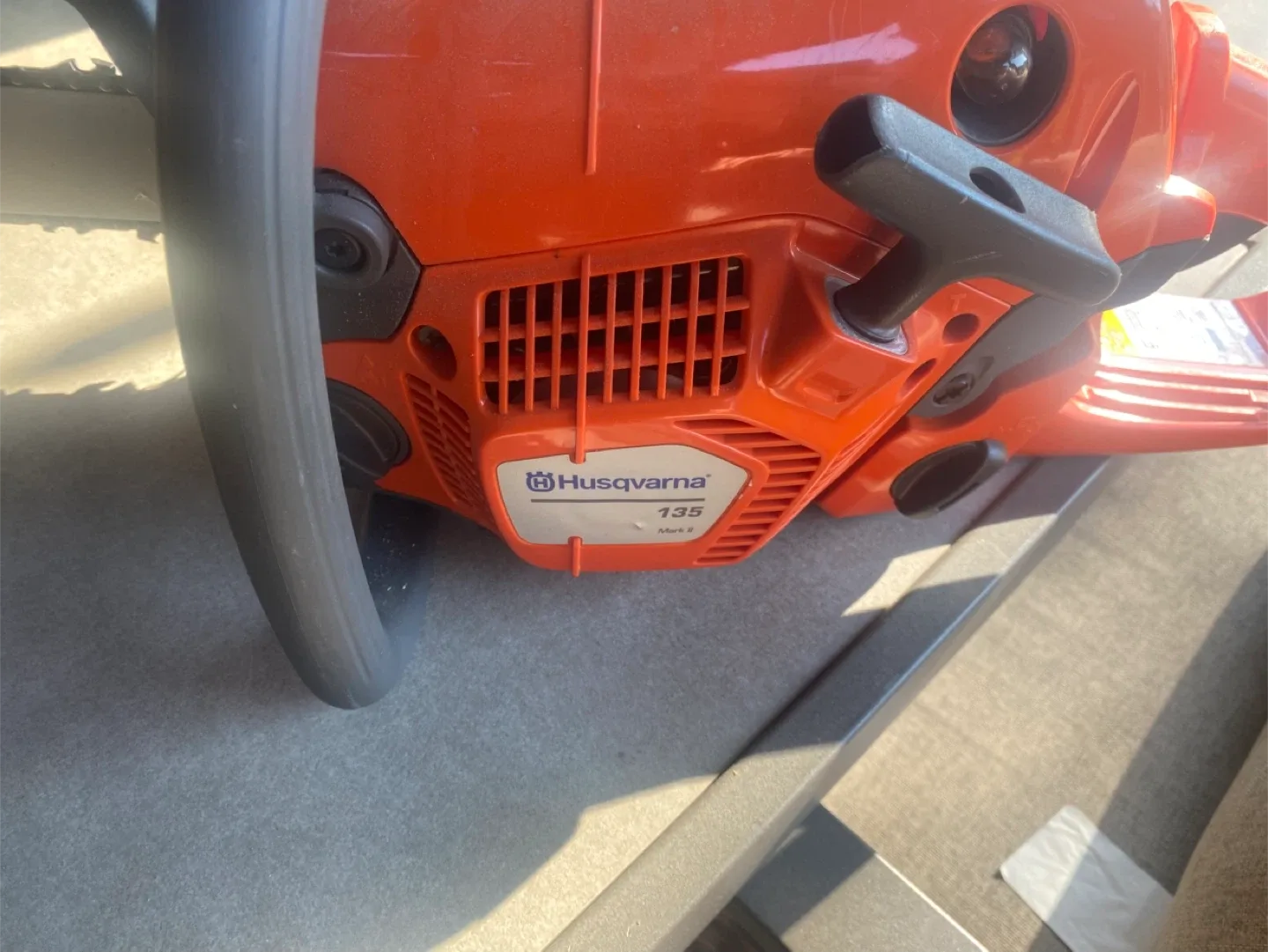 Husqvarna 135 Mark II Chainsaw - Like New! image indicator(2)