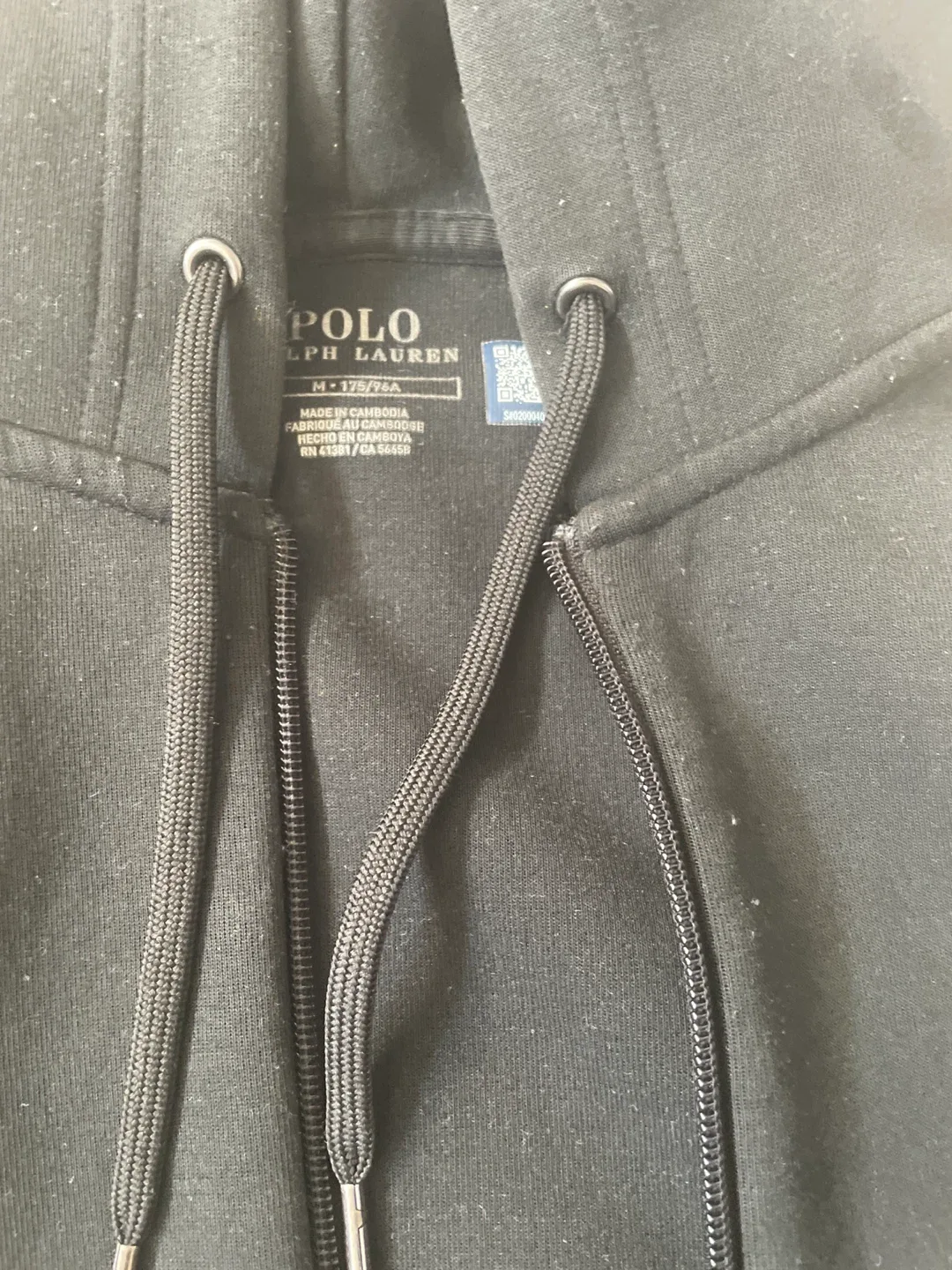 Black polo zip up image indicator(3)