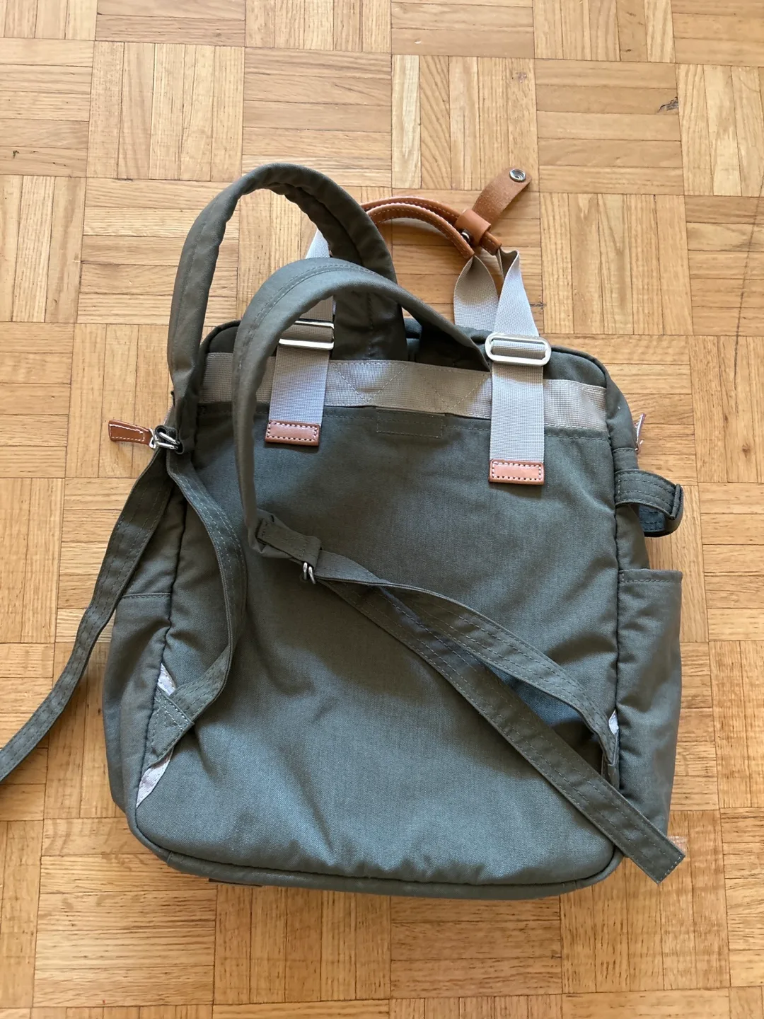 Olive Green Backpack image indicator(3)