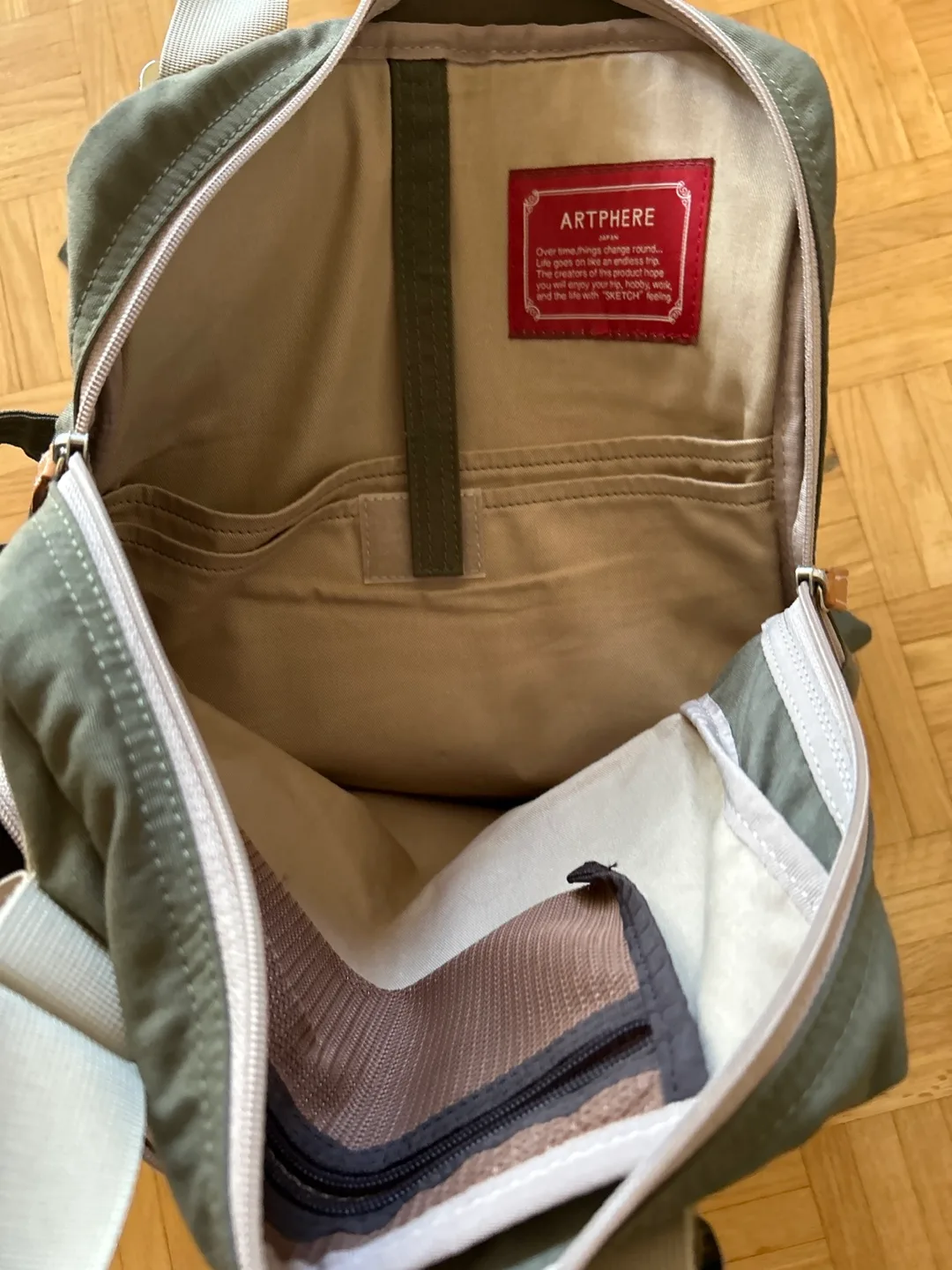 Olive Green Backpack image indicator(6)
