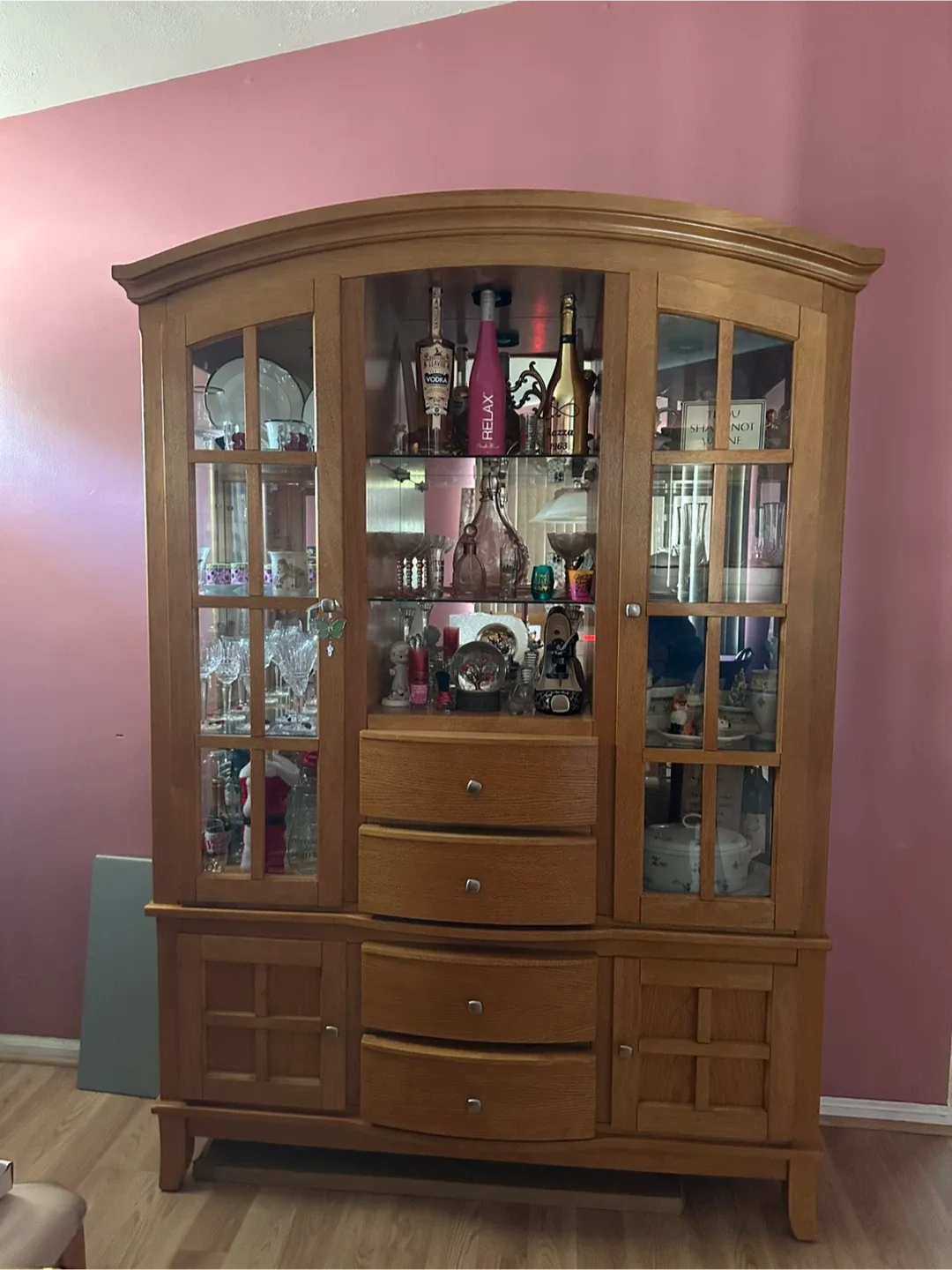 Dining Room set: Table with 6 chairs and 2 china cabinets image indicator(2)