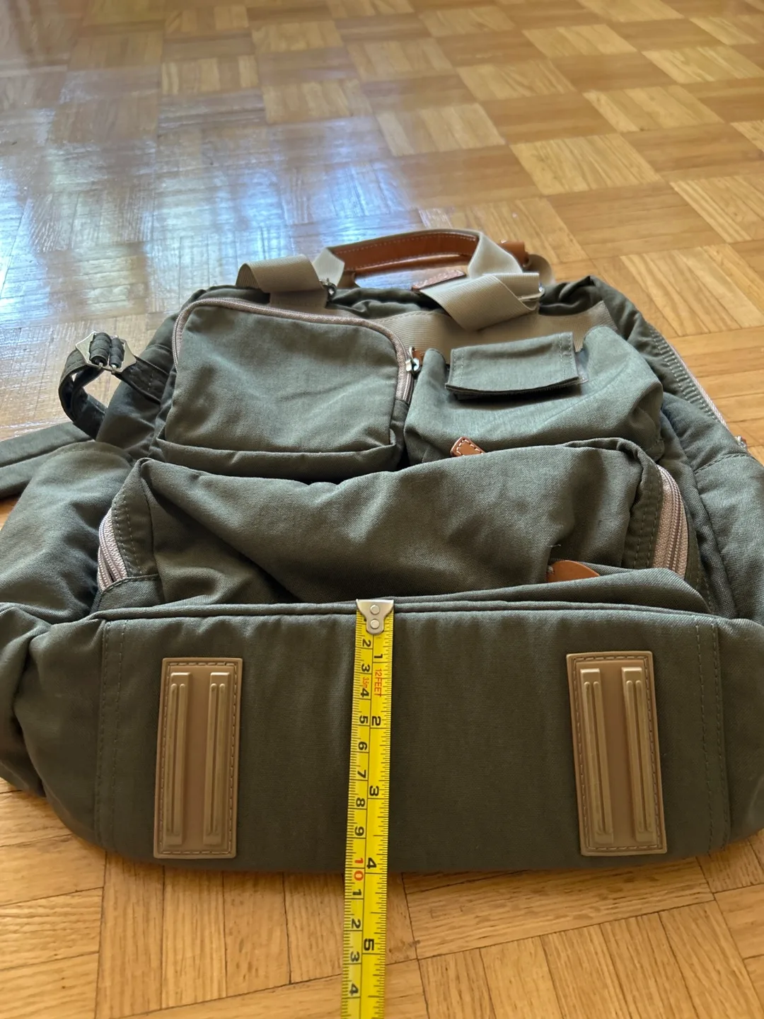 Olive Green Backpack image indicator(9)
