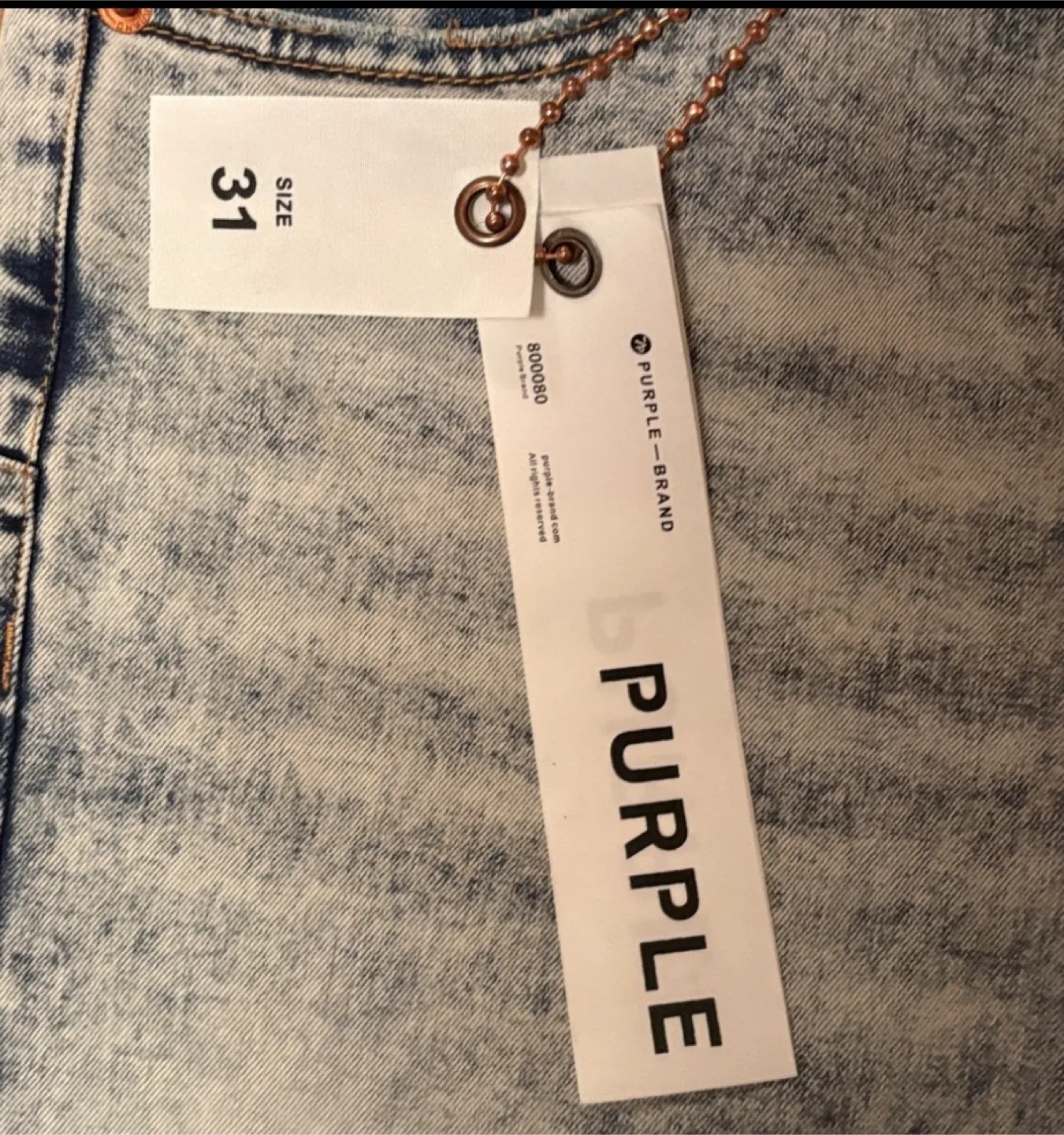 Purple Brand P001, Size 31 image indicator(4)
