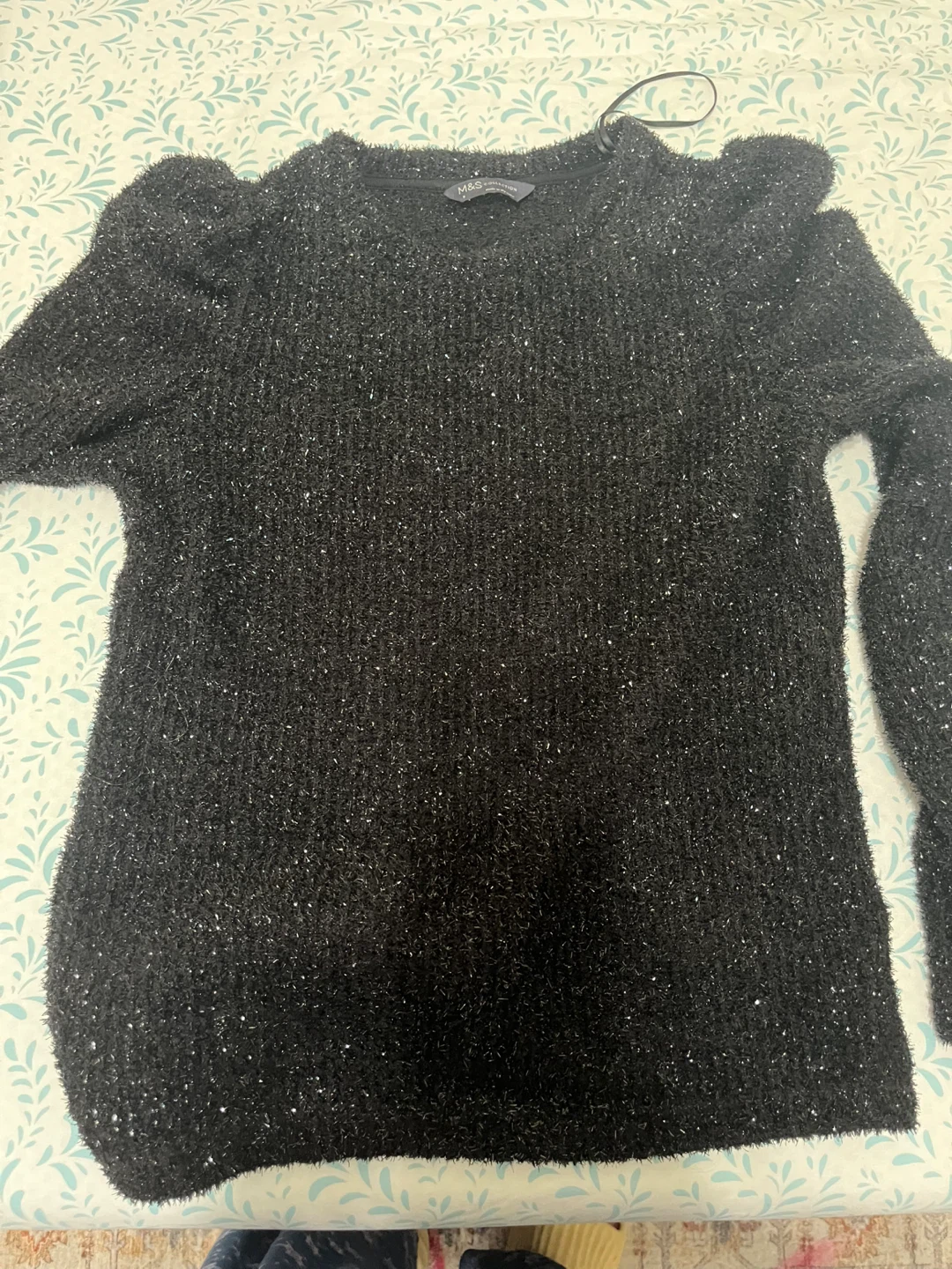 M&S Collection Black Sparkle Sweater