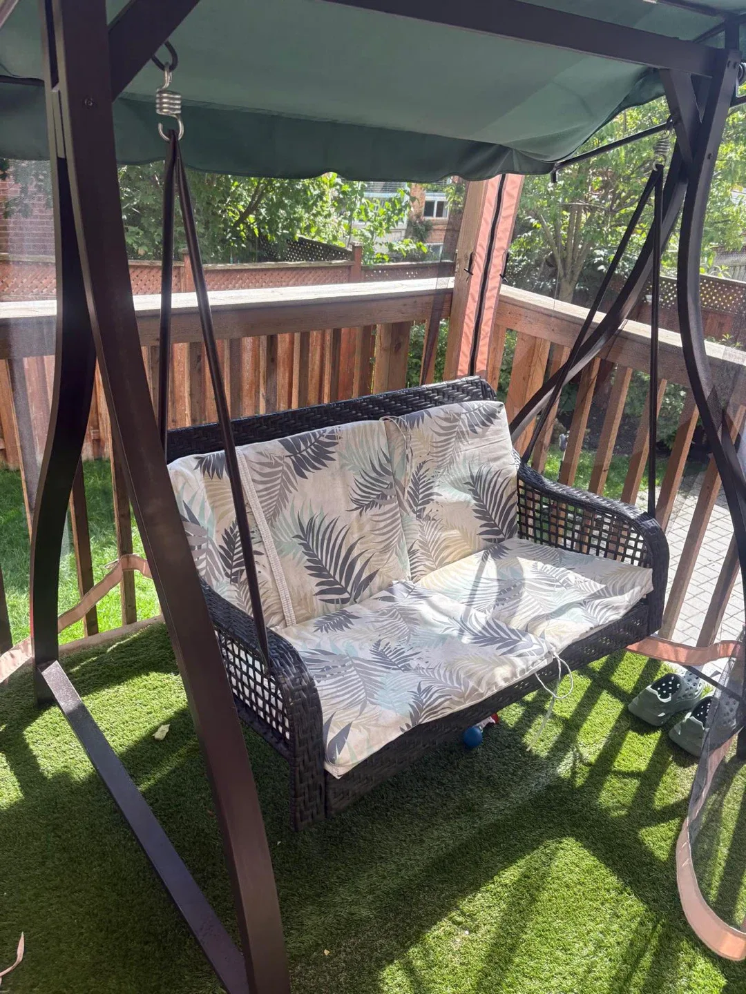 Outdoor Patio Swing Chair image indicator(2)