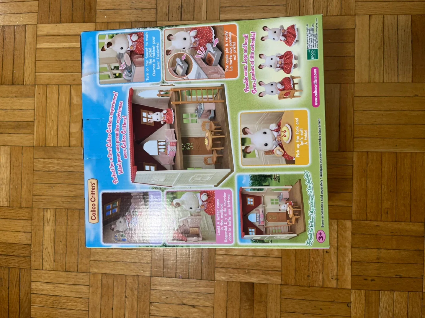 Calico Critters Real Roof Cozy Cottage Starter Home - New image indicator(5)