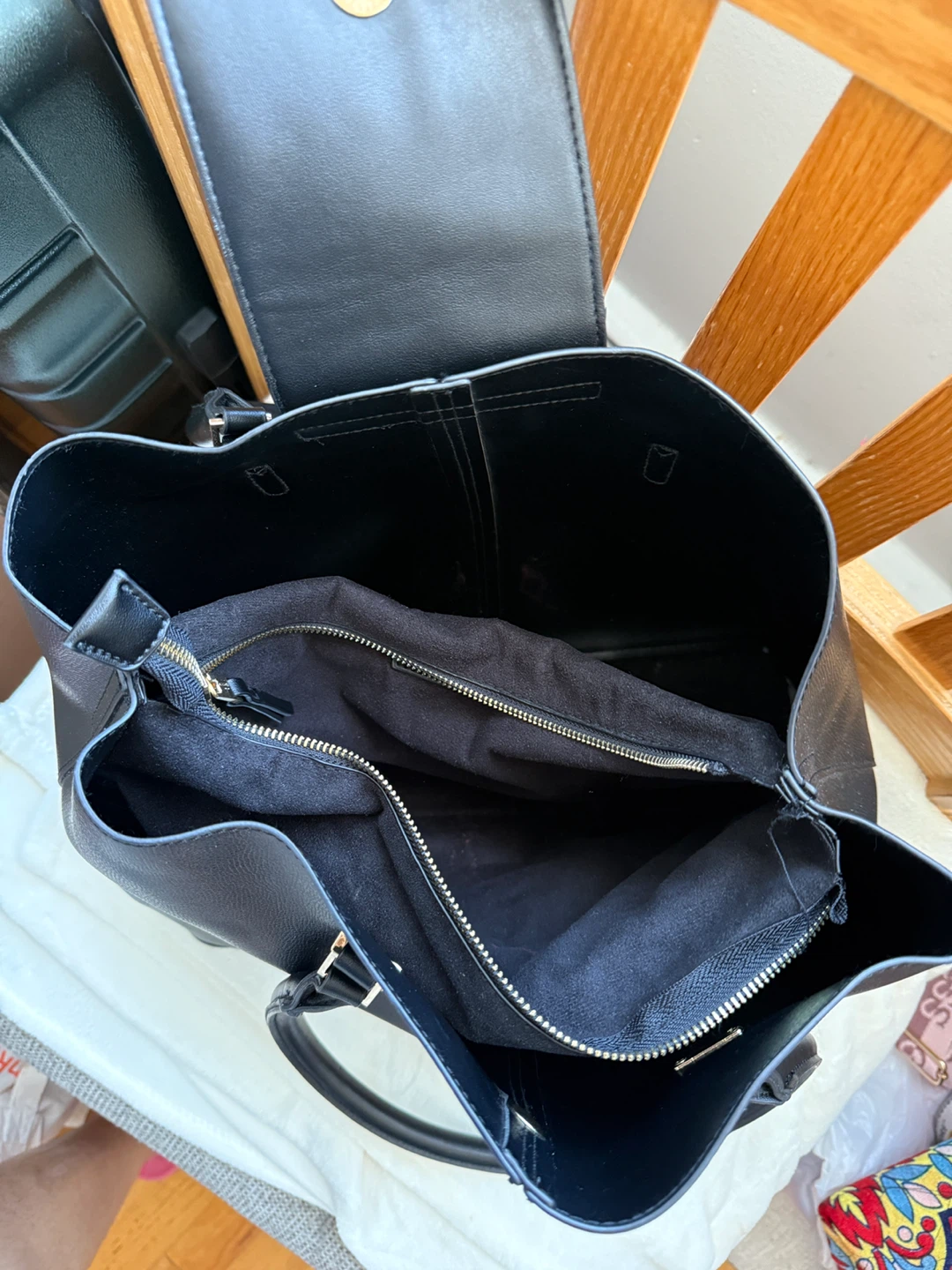 Accessorise Black Tote Bag - photo 2