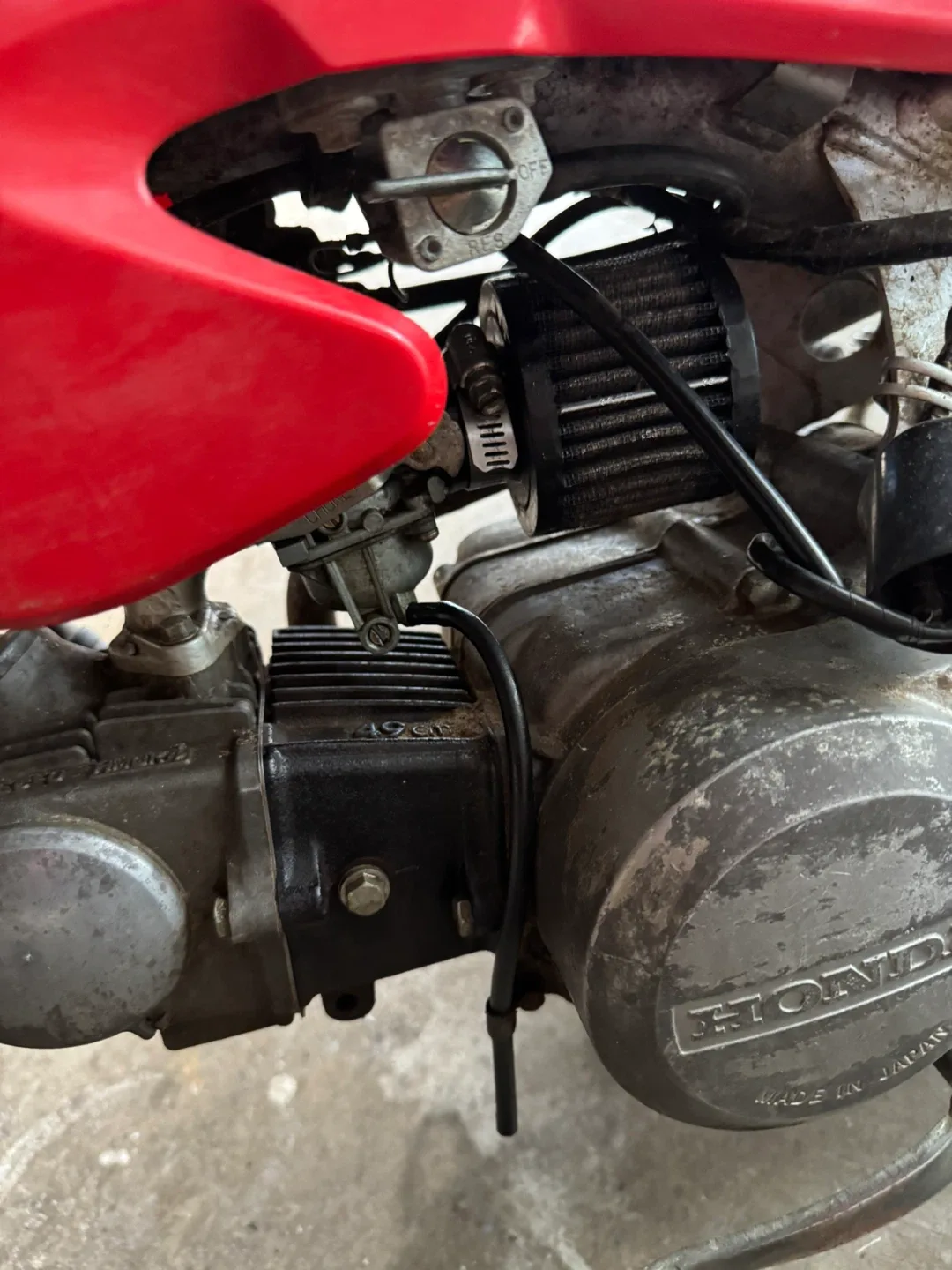 Honda Dirt Bike -  xr 80 & xr 50 auto with gears image indicator(3)