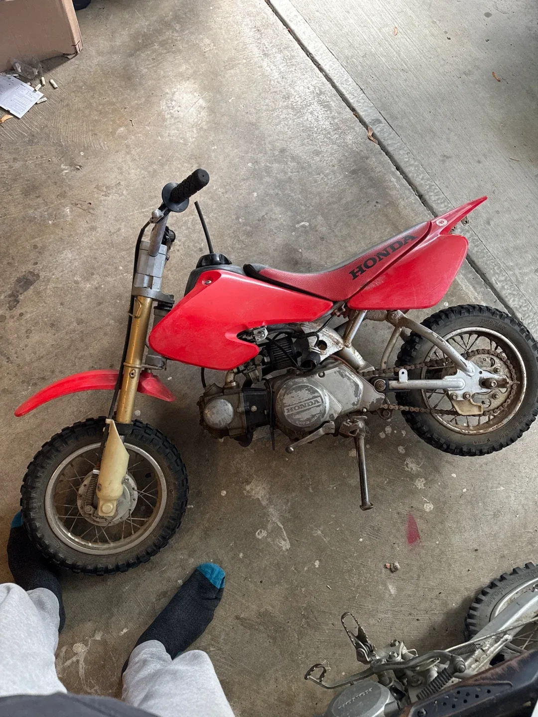 Honda Dirt Bike -  xr 80 & xr 50 auto with gears image indicator(4)