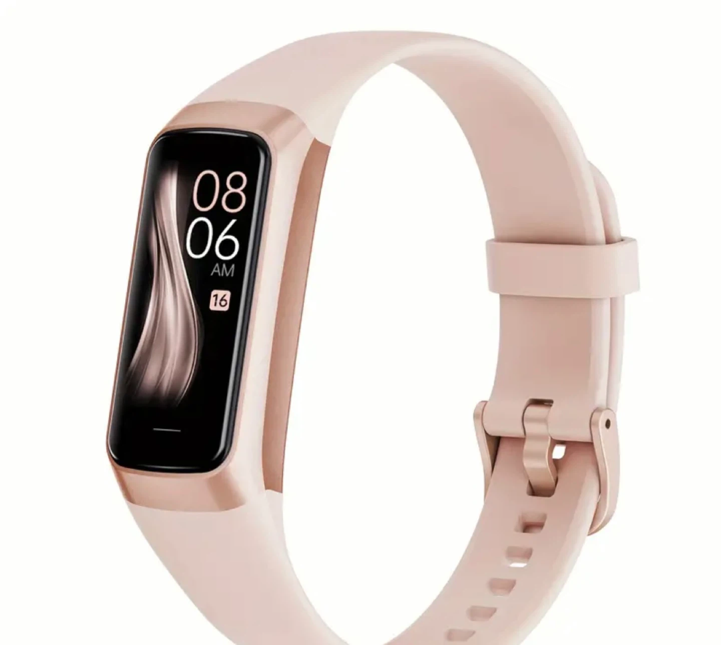 C60 pink Smartwatch Fitness Tracker with 2 extra bands