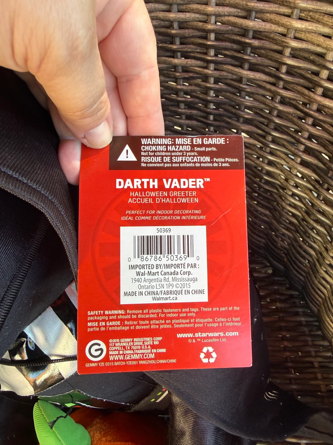 Star Wars Darth Vader Halloween Greeter - photo 2