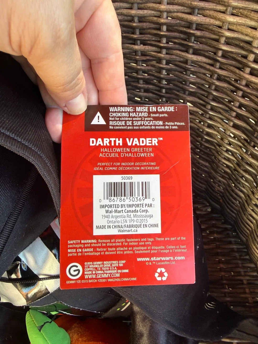 Star Wars Darth Vader Halloween Greeter image indicator(2)