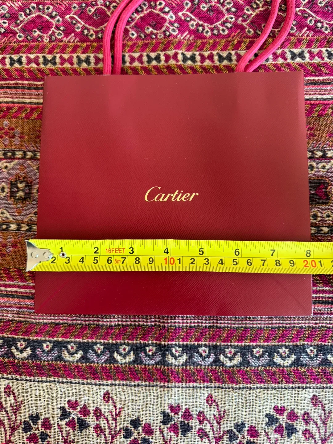 2 Cartier Gift Bags ($10 each) Excellent Condition!! image indicator(4)