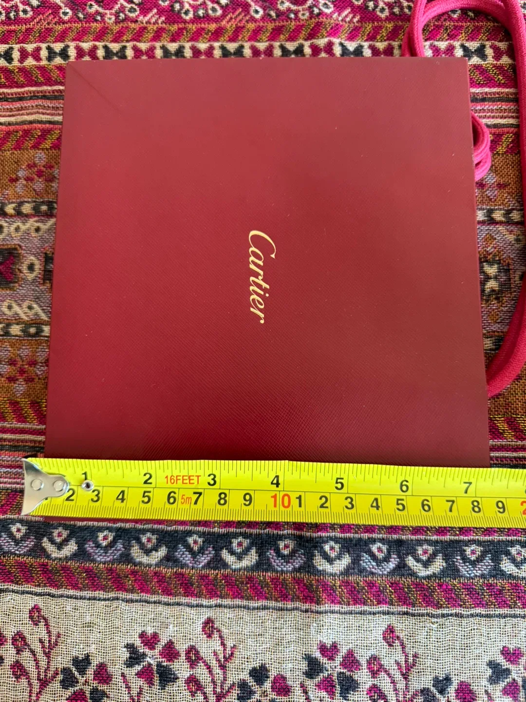 2 Cartier Gift Bags ($10 each) Excellent Condition!! image indicator(5)