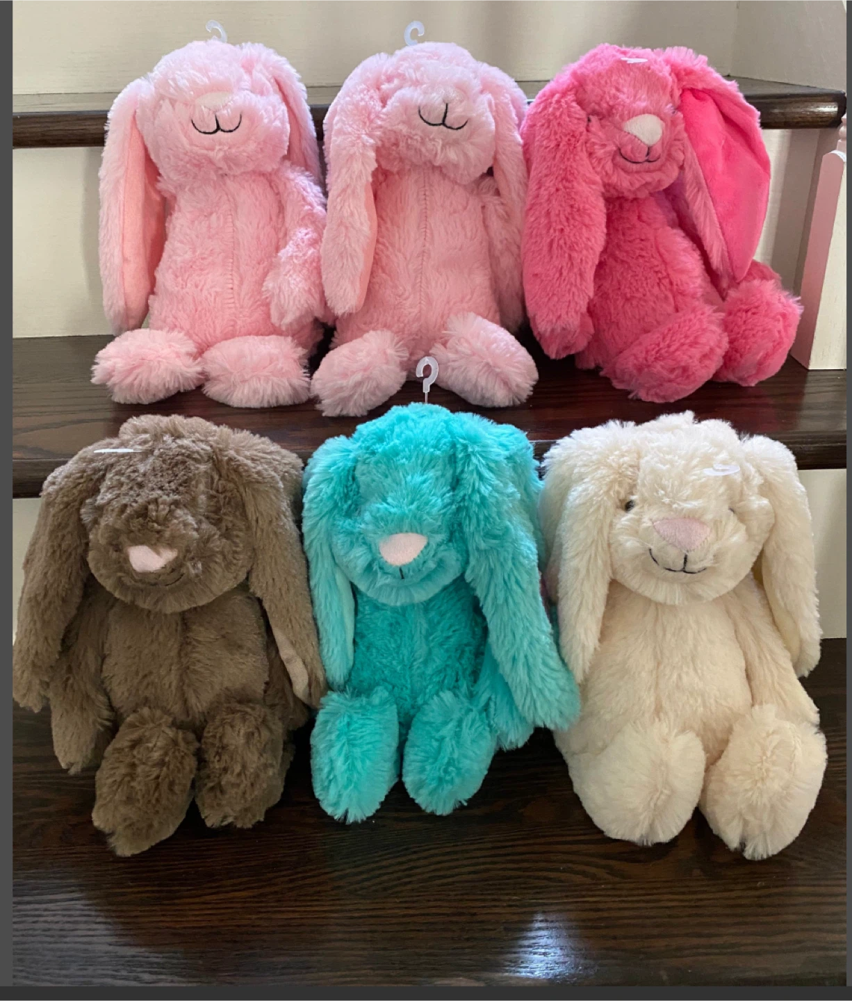 Dollarama Long Ear Plush Bunny box of 12