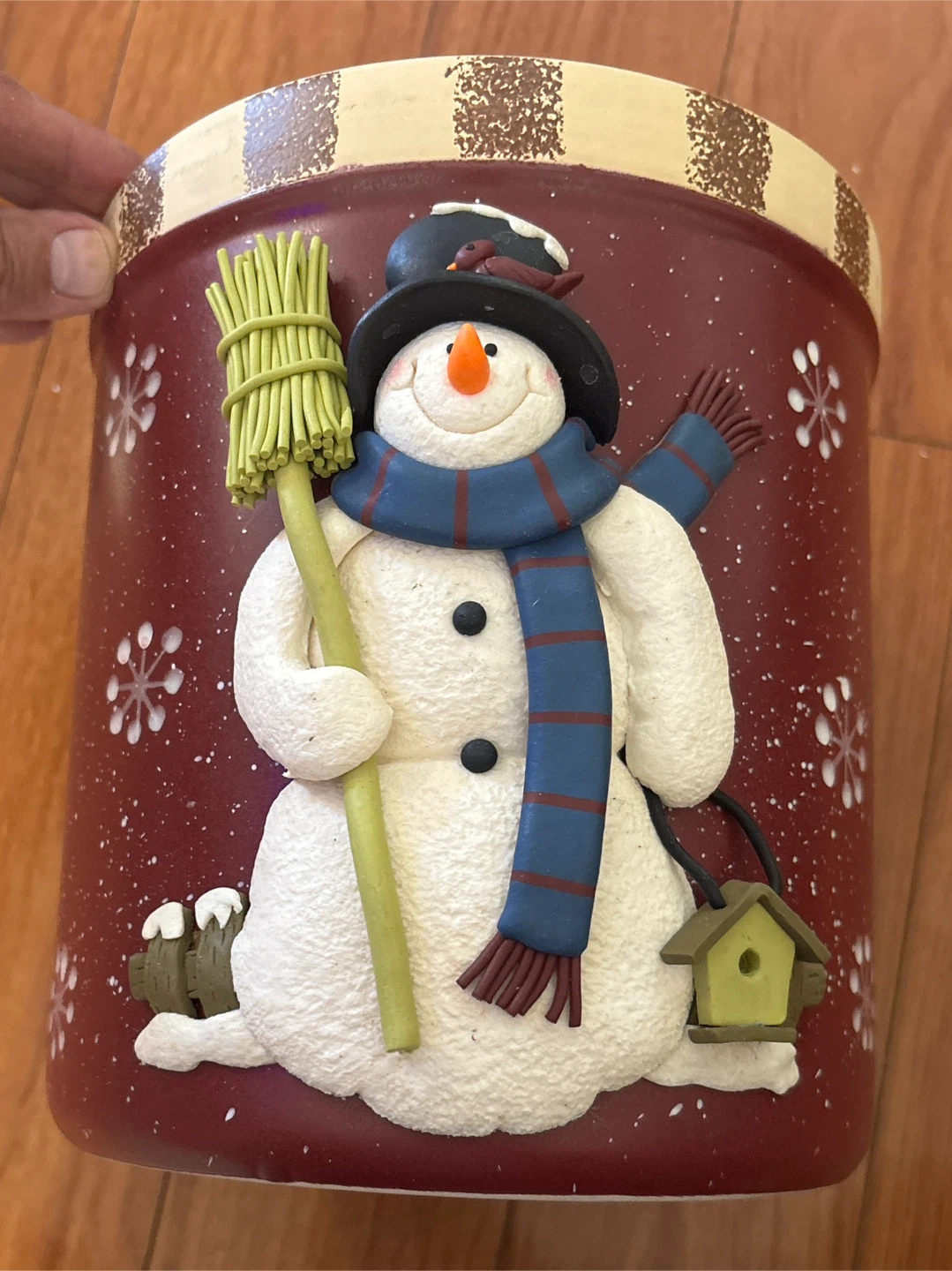 Snowman Cookie Jar - The Lifestyles Collection ❤️ - photo 5