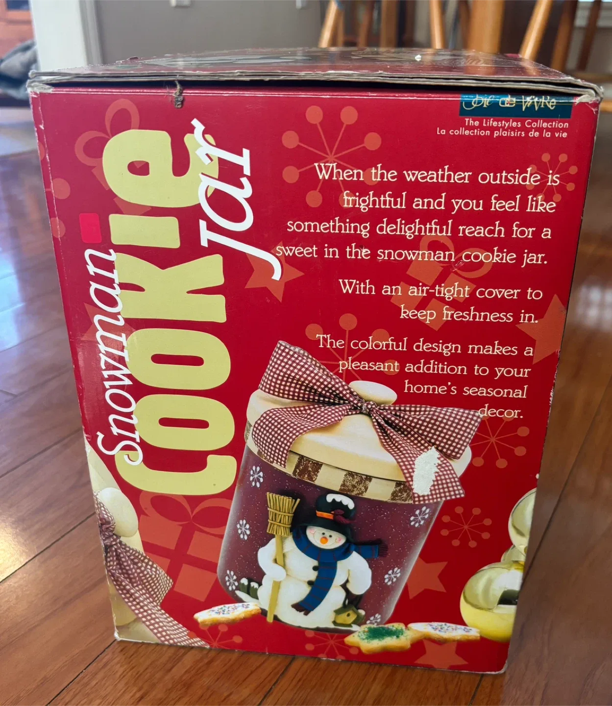 Snowman Cookie Jar - The Lifestyles Collection ❤️ image indicator(4)